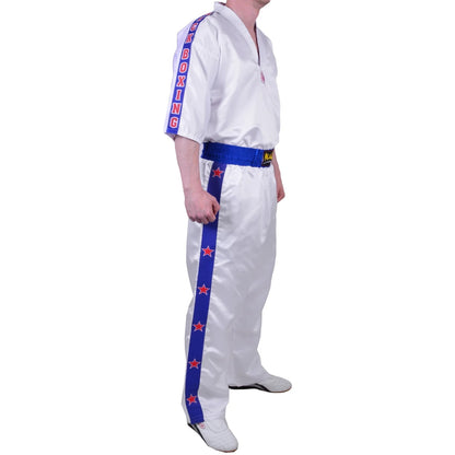 MAR-059 | White Kickboxing Training & Competition Uniform - Uniforms