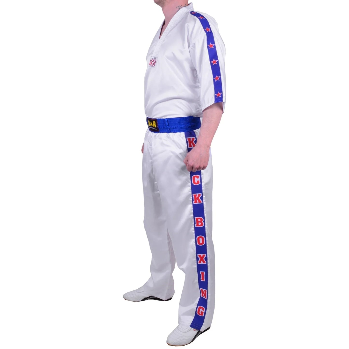 MAR-059 | White Kickboxing Training & Competition Uniform - Uniforms