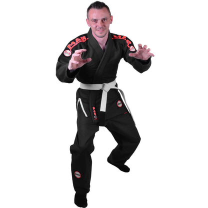 MAR-061B | Black Brazilian Jiu-Jitsu Uniform - Uniforms