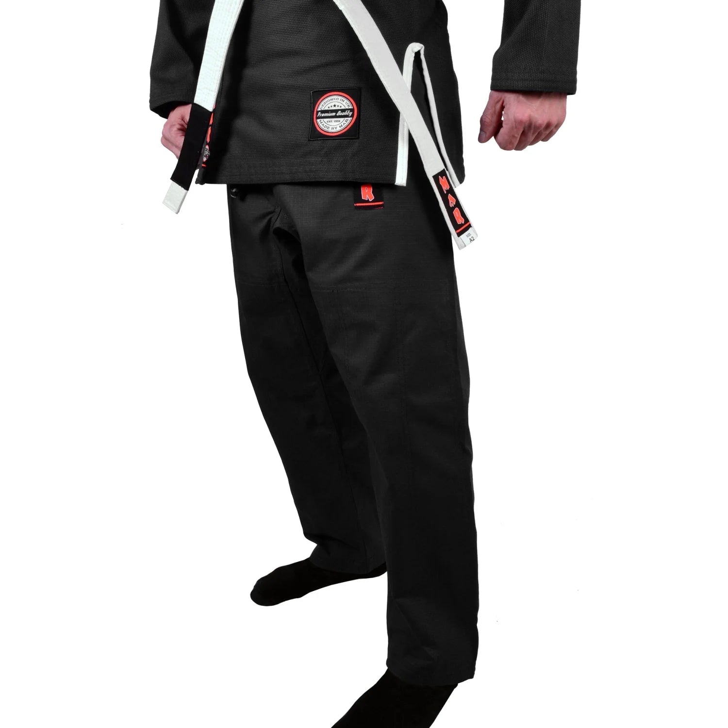 MAR-061B | Black Brazilian Jiu-Jitsu Uniform - Uniforms