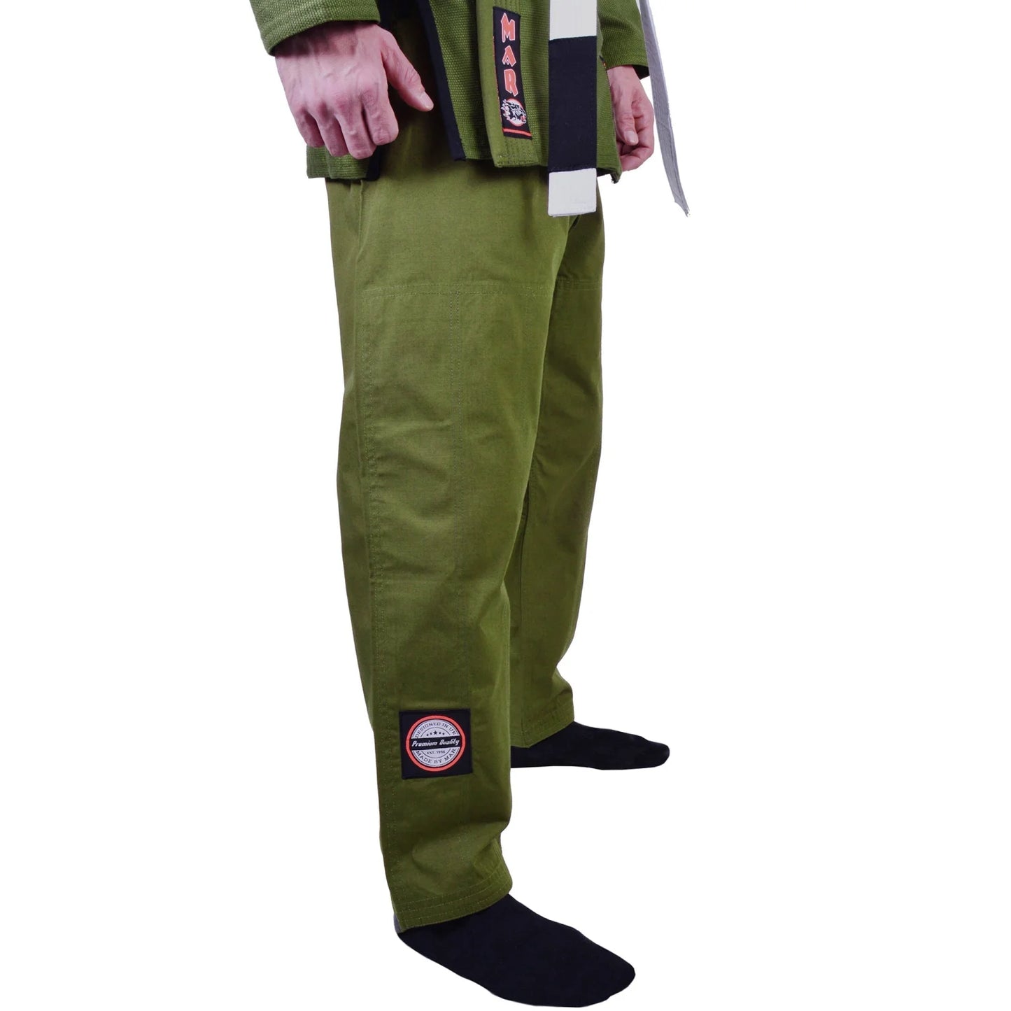 MAR-061E | Olive Green Brazilian Jiu-Jitsu Uniform - Uniforms