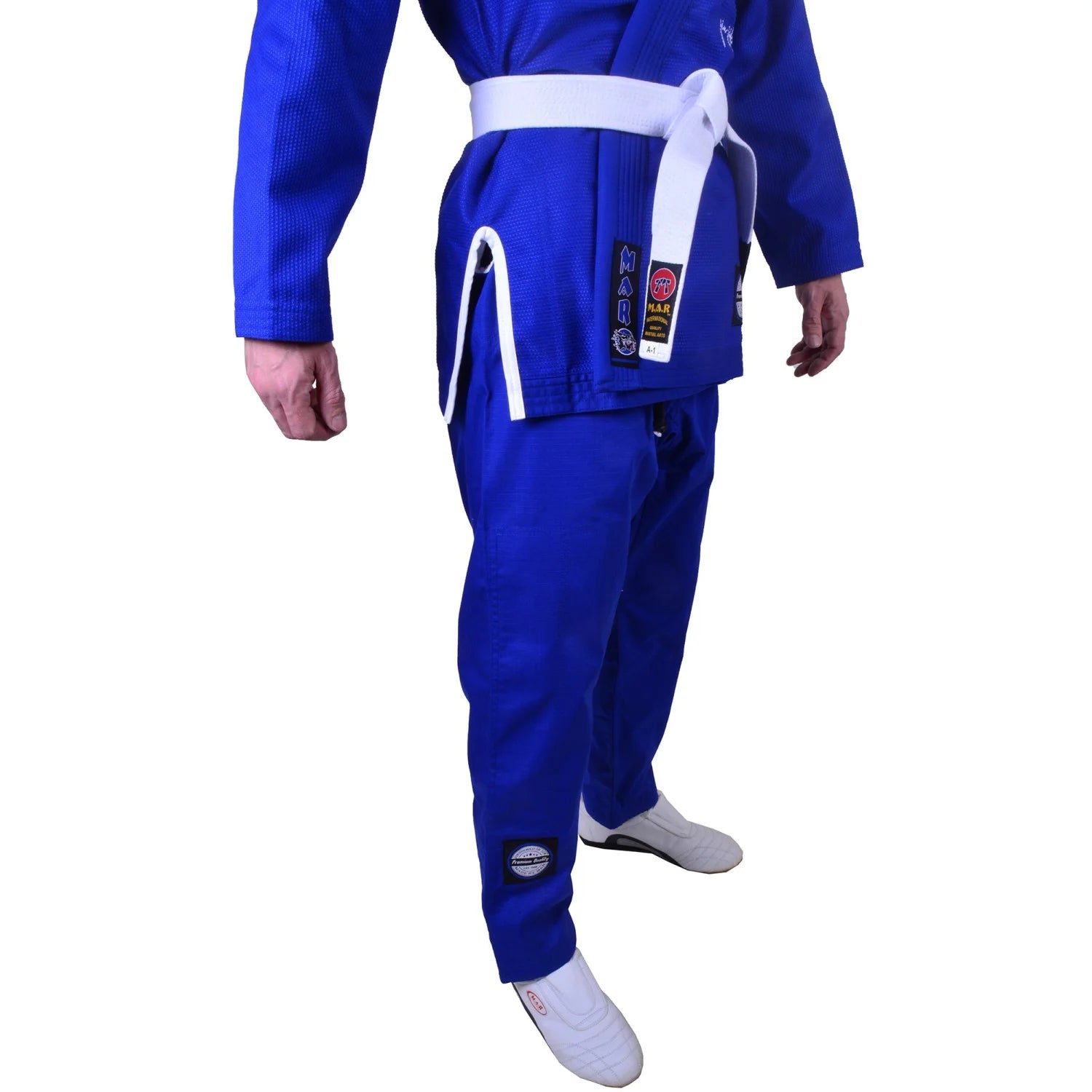 MAR-064B | Blue Brazilian Jiu-Jitsu Uniform - 480gsm - Uniforms