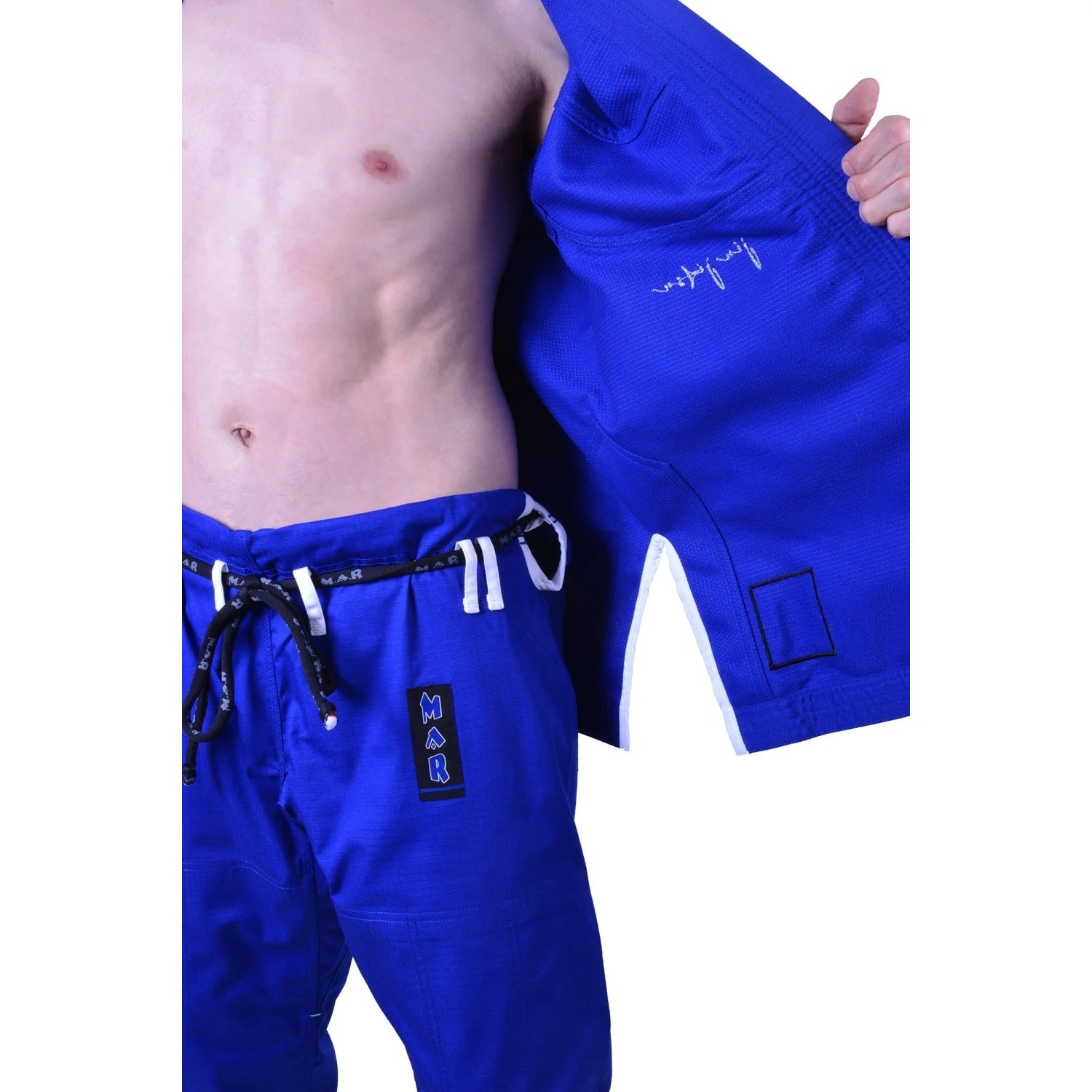 MAR-064B | Blue Brazilian Jiu-Jitsu Uniform - 480gsm - Uniforms