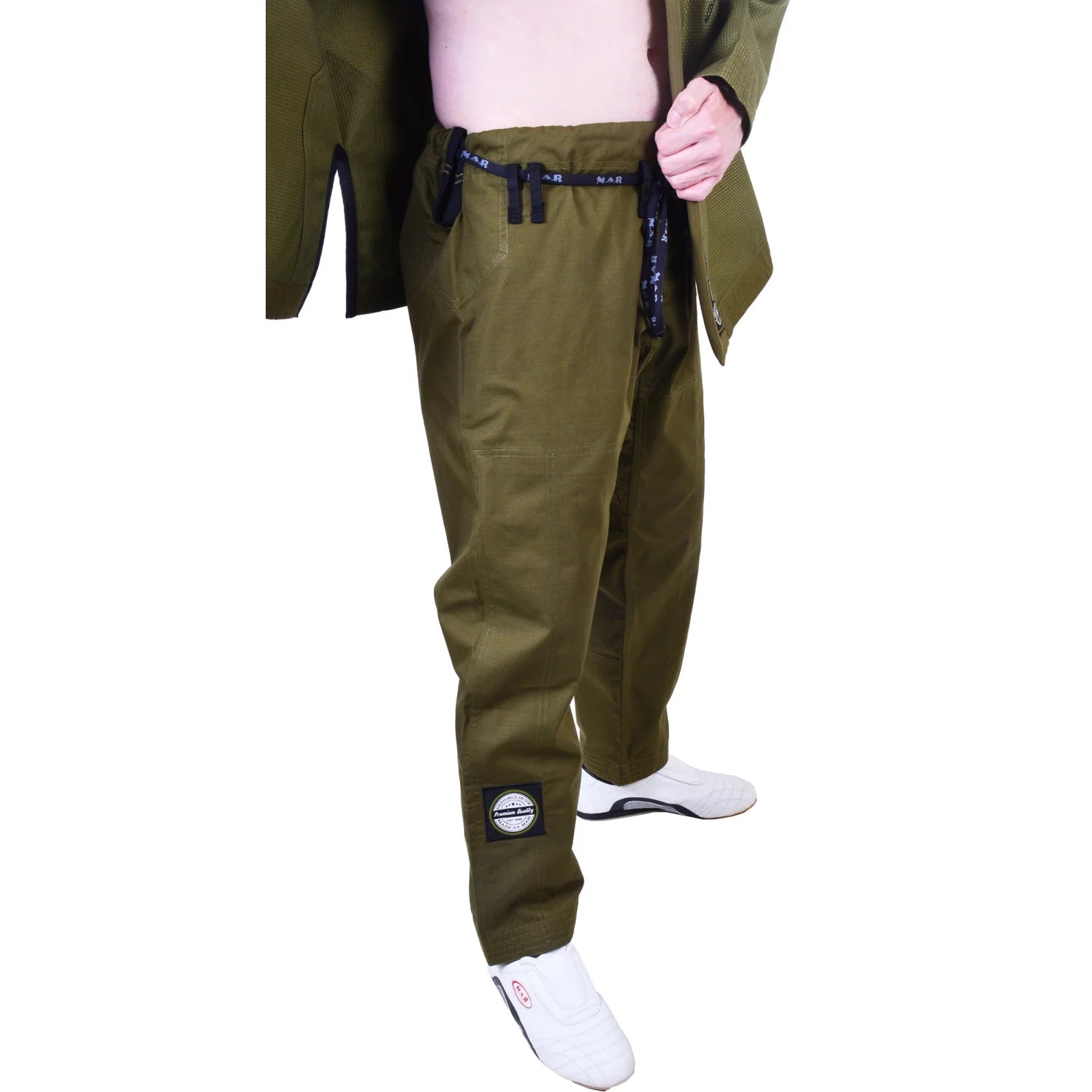 MAR-064D | Olive Green Brazilian Jiu-Jitsu Uniform - 480gsm - Uniforms