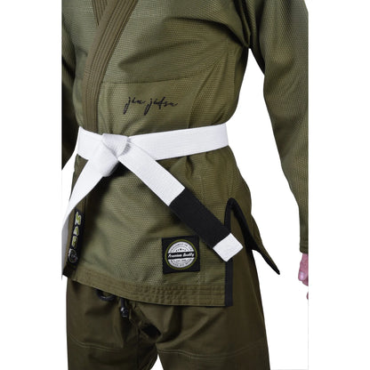 MAR-064D | Olive Green Brazilian Jiu-Jitsu Uniform - 480gsm - Uniforms