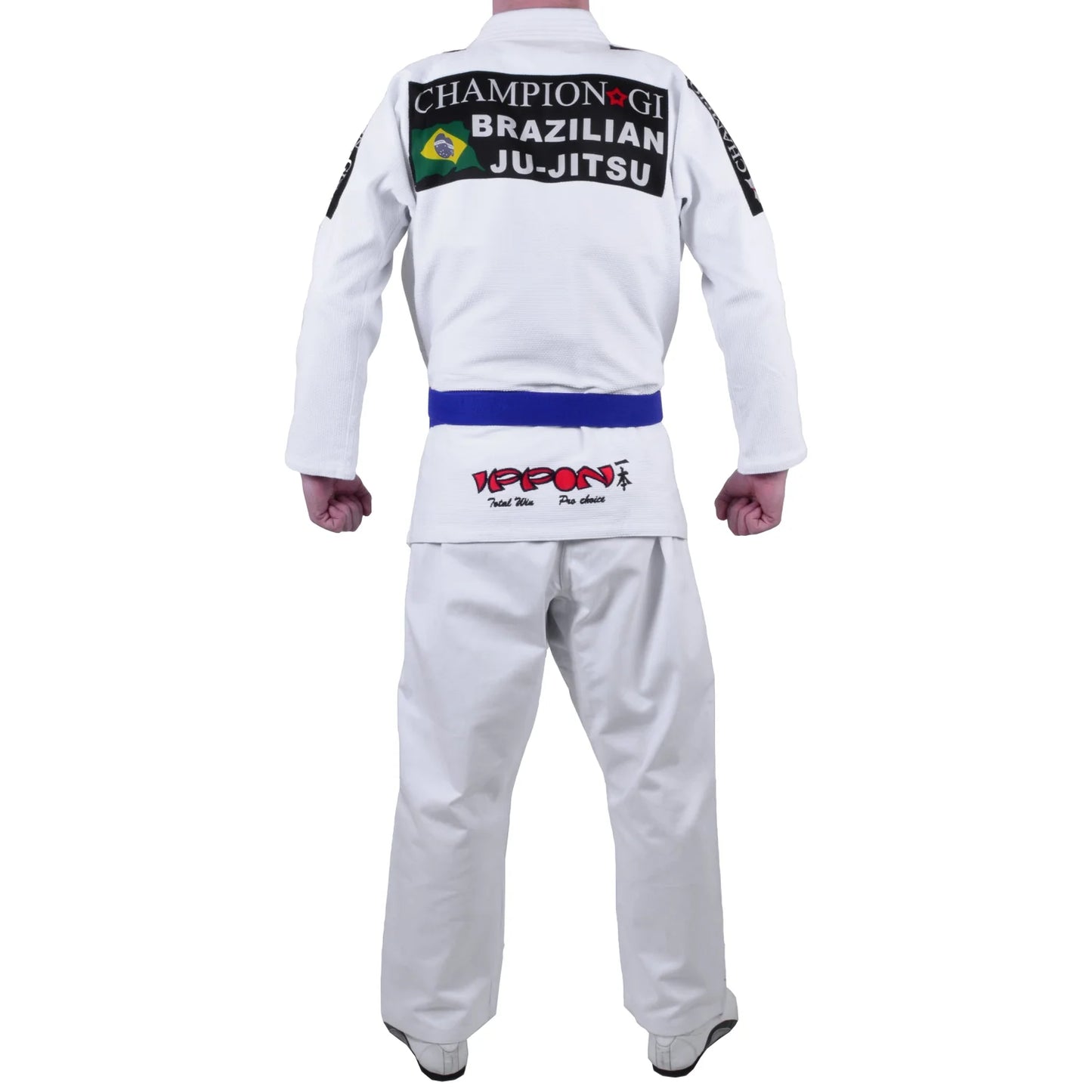 MAR-065 | White Designer Jiu-Jitsu Training & Competition Uniform - Uniforms