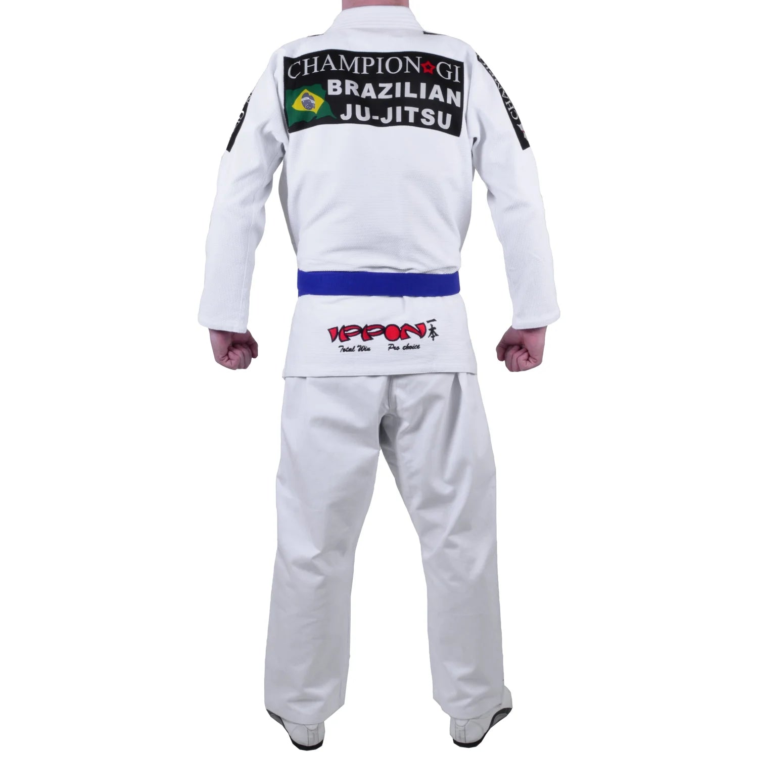 MAR-065 | White Designer Jiu-Jitsu Training & Competition Uniform - Uniforms