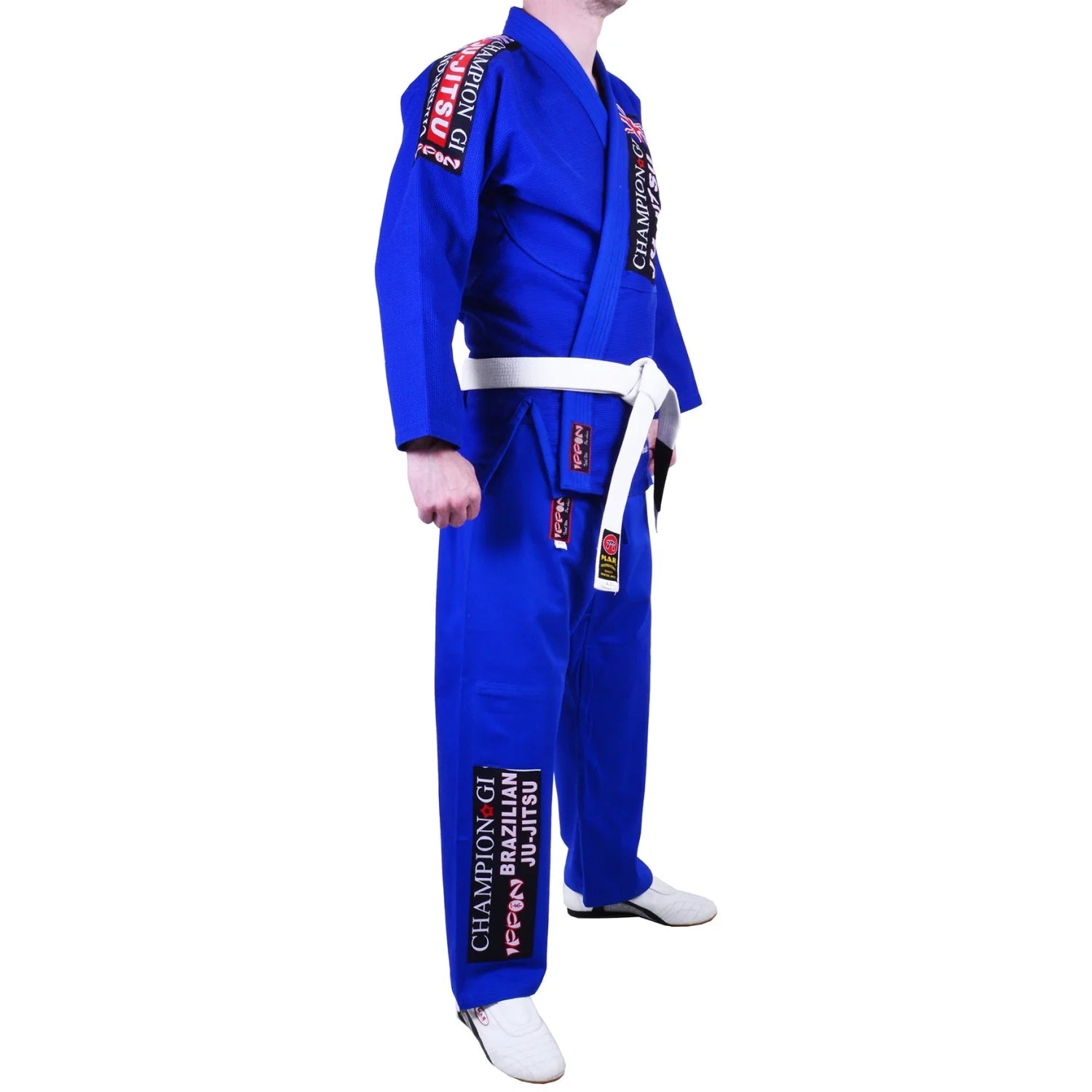 MAR-067 | Blue Designer Jiu-Jitsu Training & Competition Uniform - Uniforms