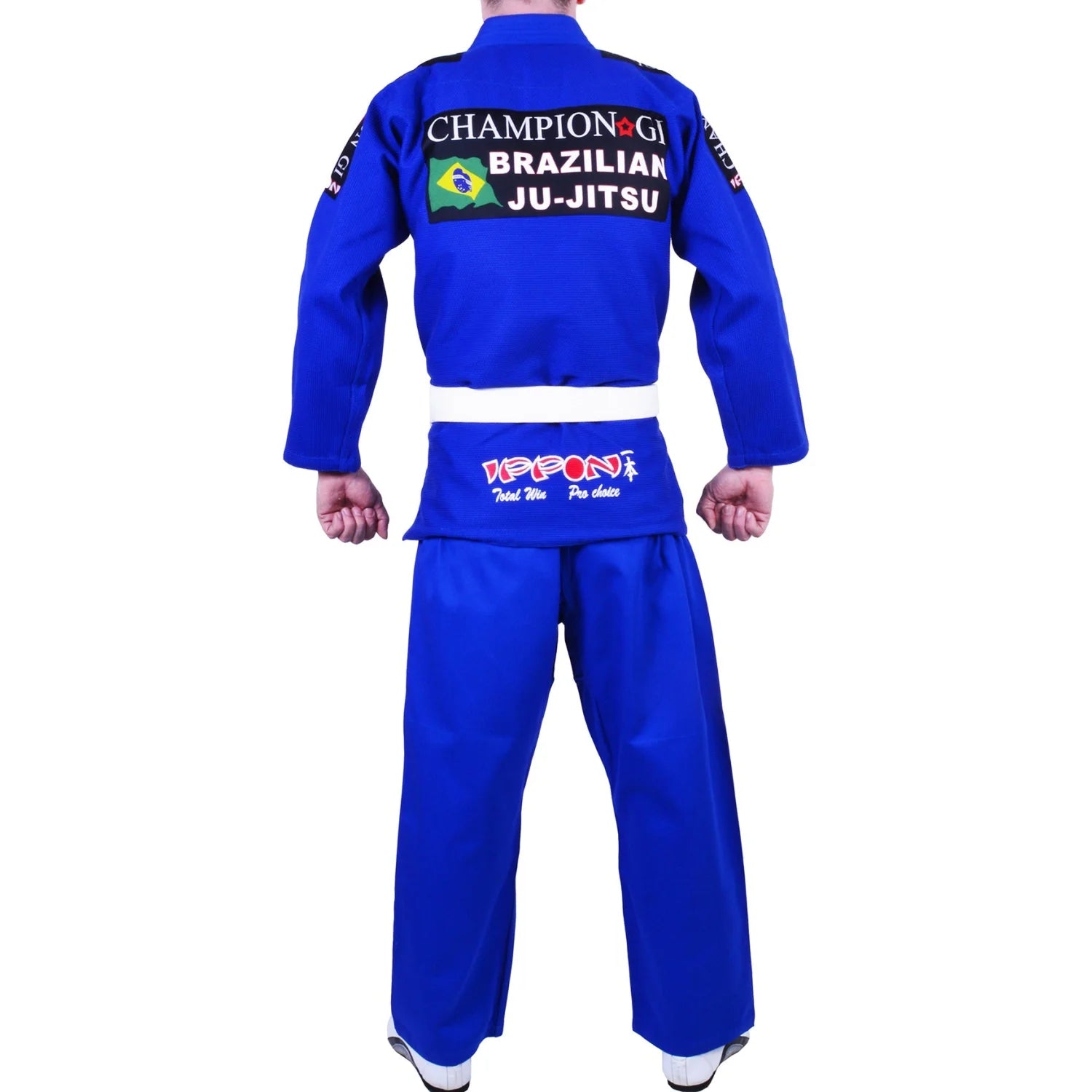 MAR-067 | Blue Designer Jiu-Jitsu Training & Competition Uniform - Uniforms