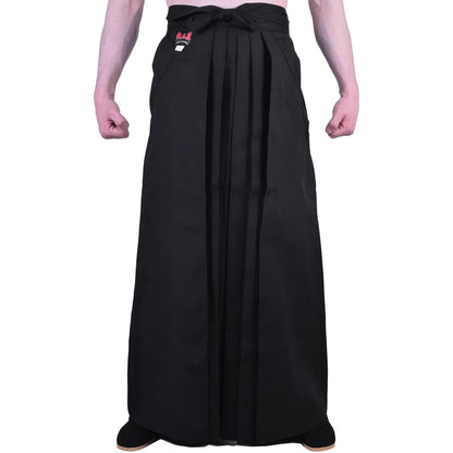 MAR-073A | Traditional Black Aikido Hakama - Uniforms