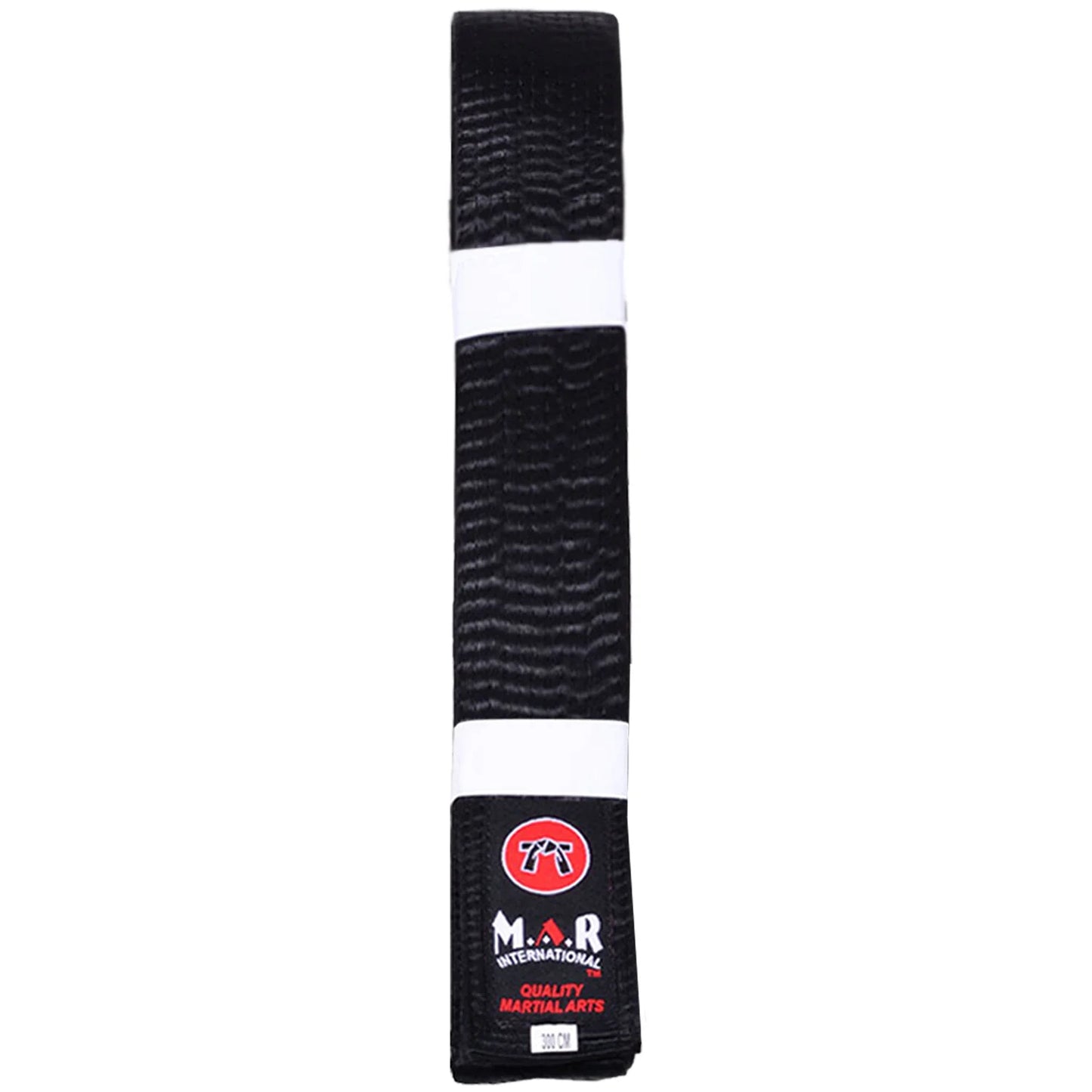 MAR-081 | Black Embroidered Belt - (D) Satin Black Belt / 250cm / Wholesale - Belts