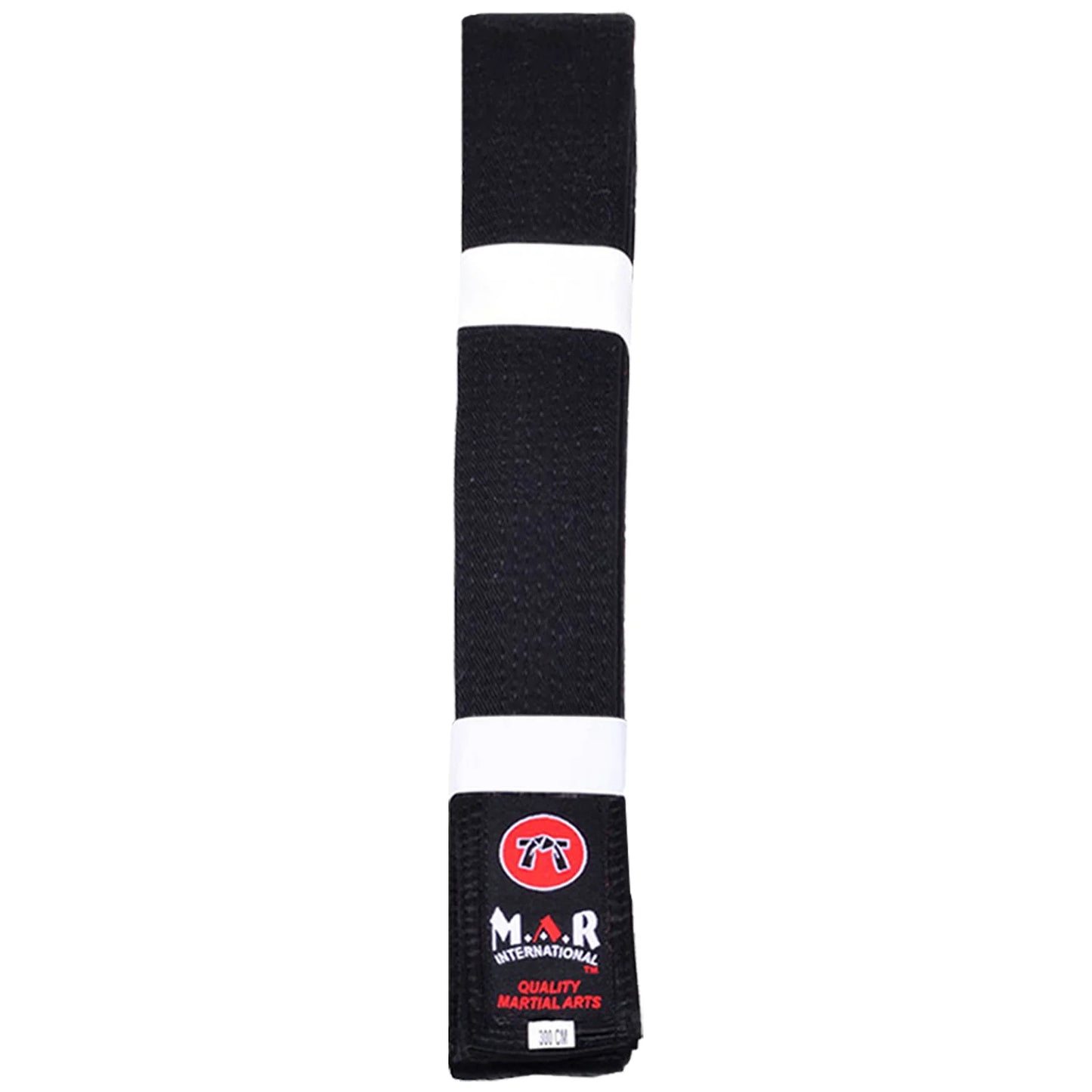 MAR-081 | Black Embroidered Belt - (E) Cotton Black Belt / 250cm / Wholesale - Belts