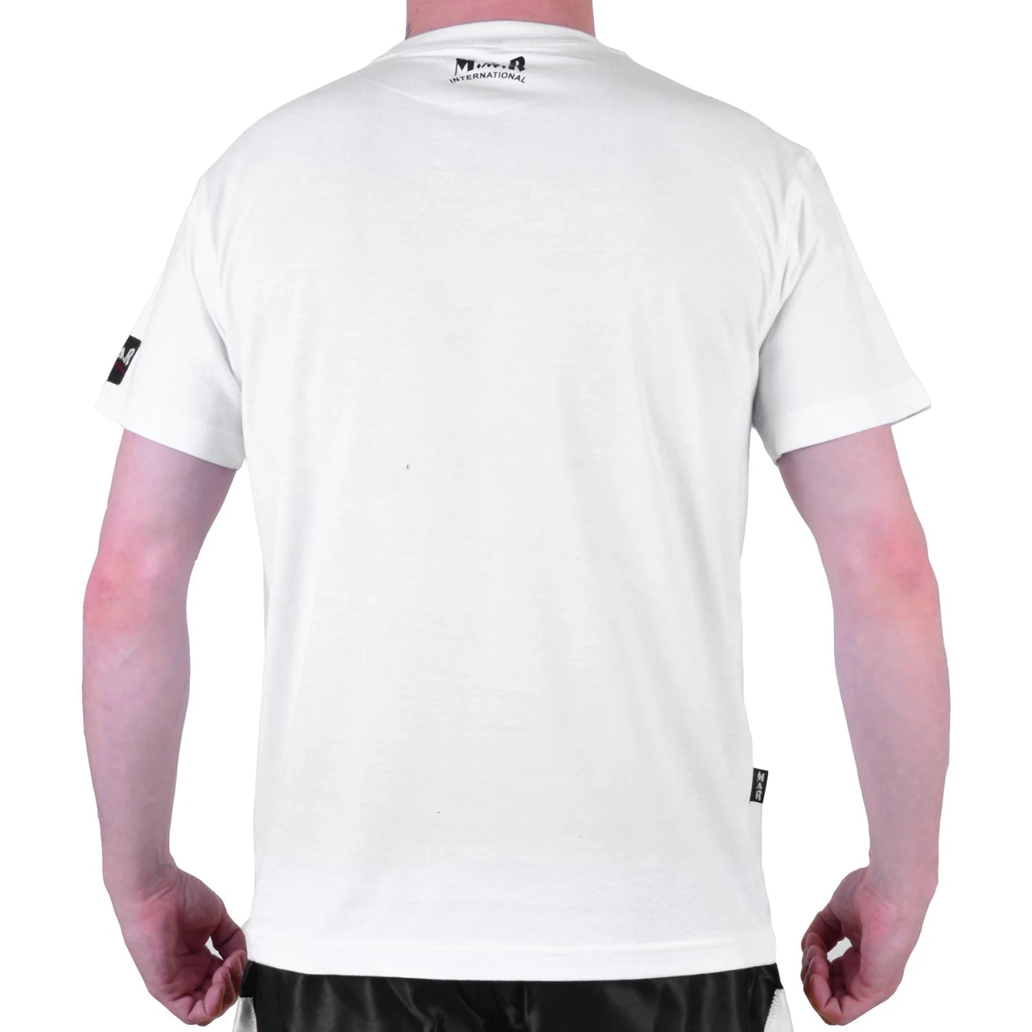 MAR-084D | White Round-Neck Judo T-Shirt - T-Shirts
