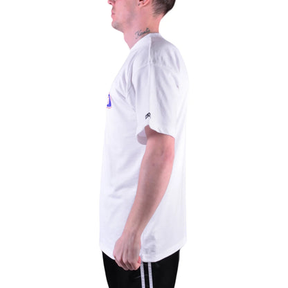 MAR-084D | White Round-Neck Taekwondo T-Shirt (OD) - T-Shirts