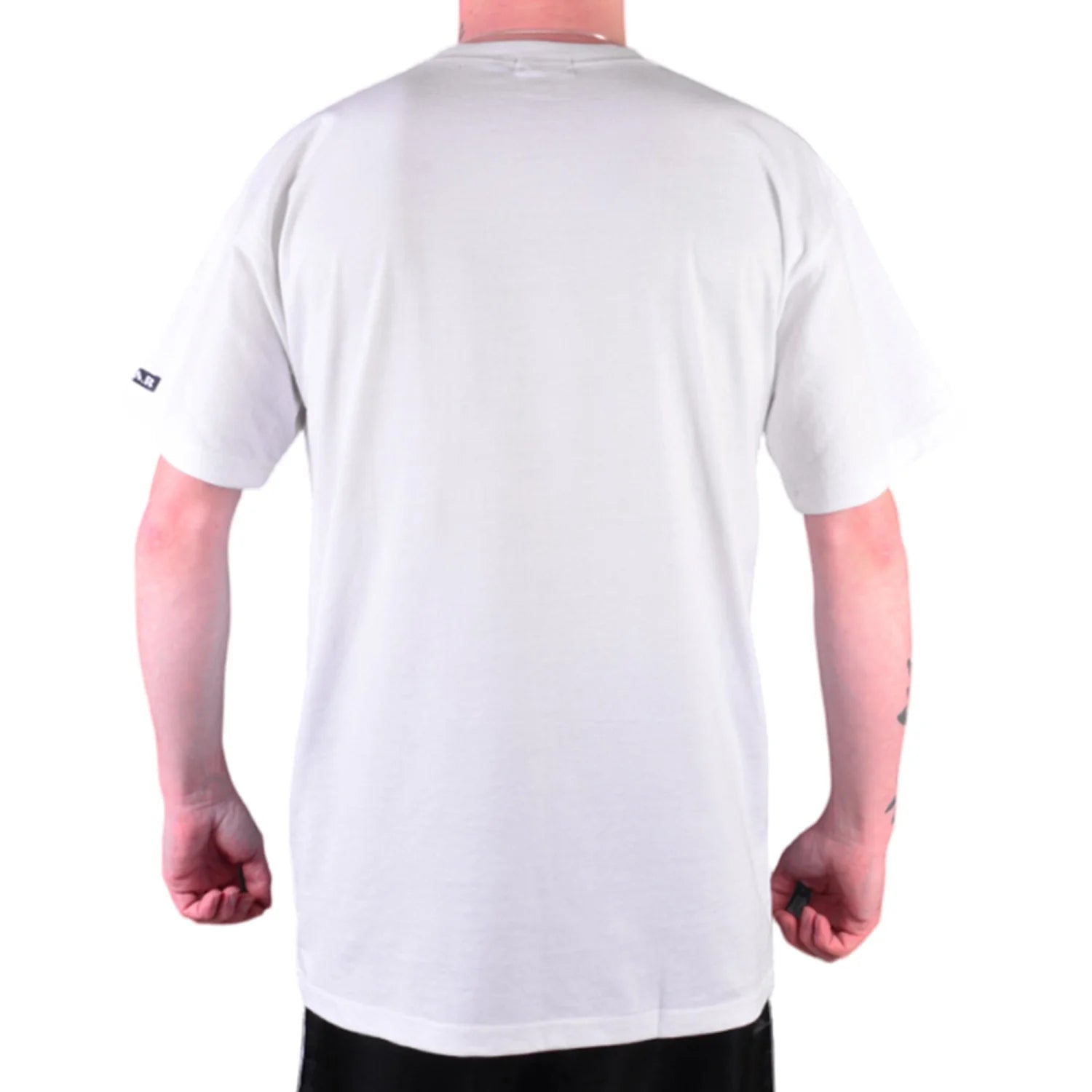 MAR-084E | White Round-Neck Aikido T-Shirt (OD) - T-Shirts