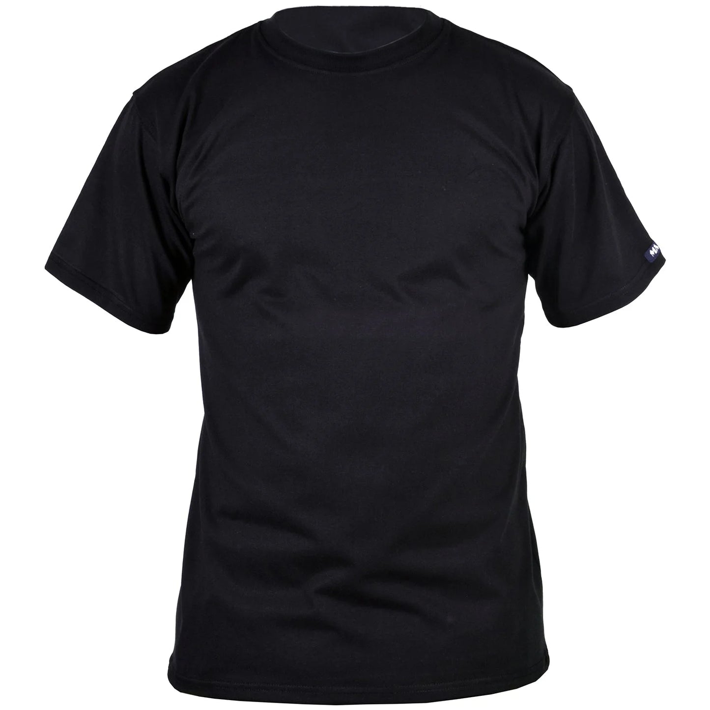 MAR-085B | Black Round Neck T-Shirt - T-Shirts