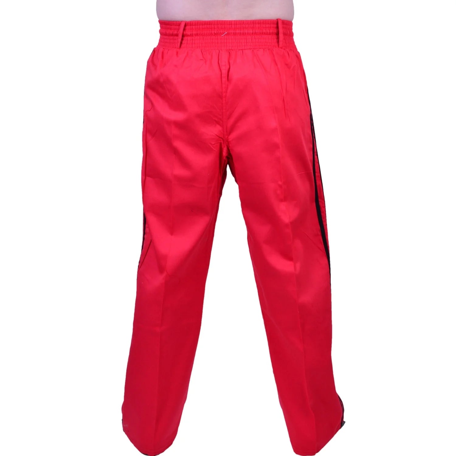 MAR-088D | Red & Black Kickboxing & Freestyle Two-Striped Trousers - Trousers