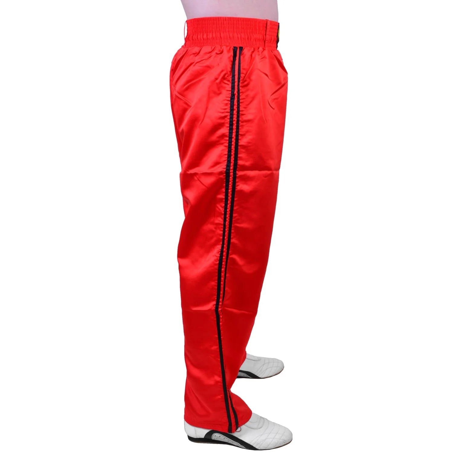 MAR-089D | Full Contact Red + Black Kickboxing & Freestyle Trousers - Trousers