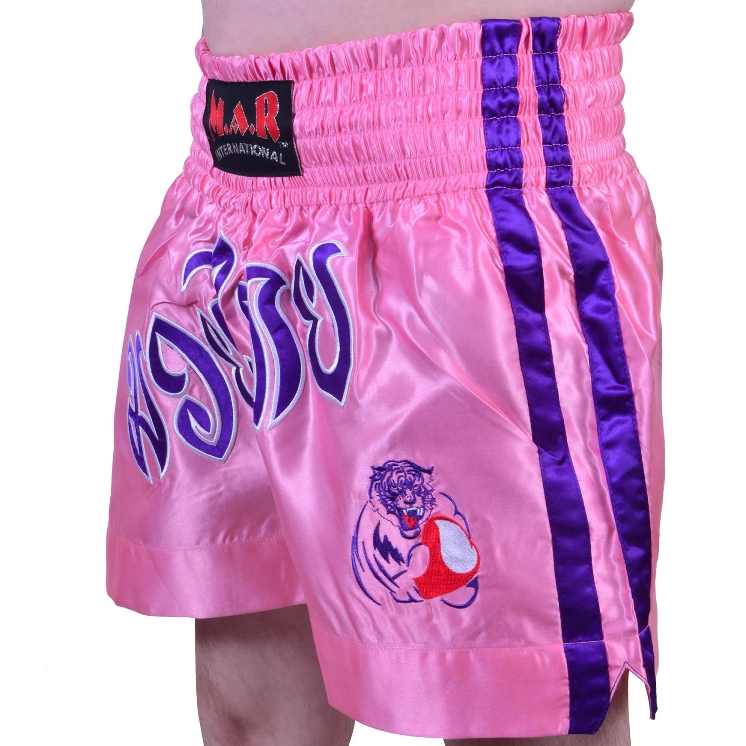 MAR-091G | Pink Kickboxing & Thai Boxing Shorts - Shorts