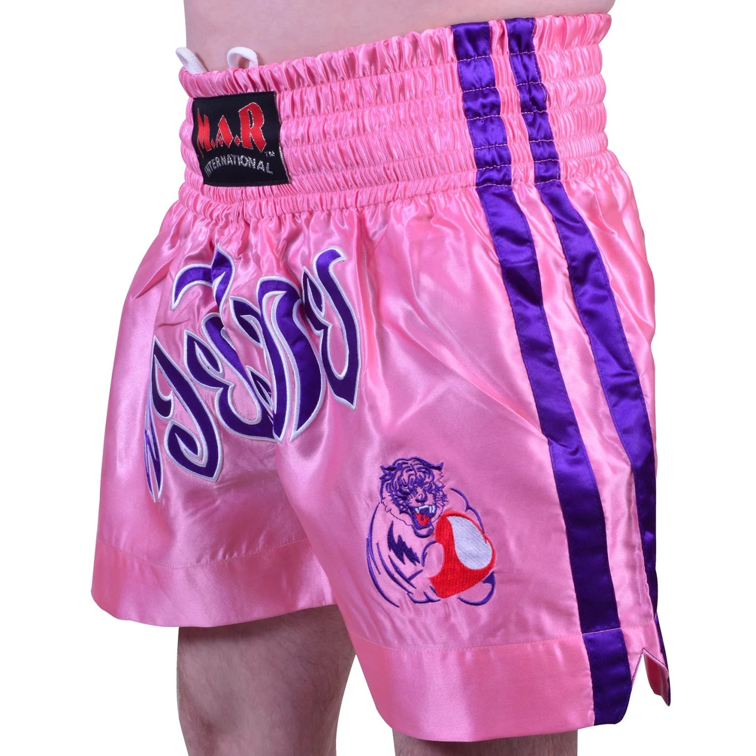 MAR-091G | Pink Kickboxing & Thai Boxing Shorts - Shorts