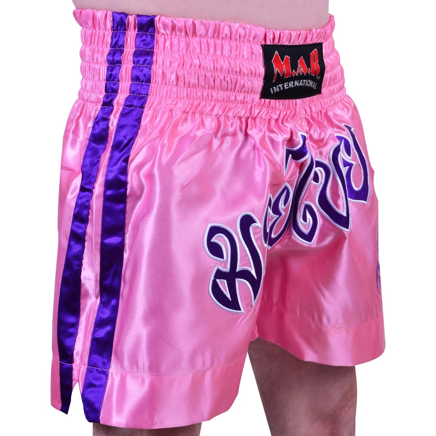 MAR-091G | Pink Kickboxing & Thai Boxing Shorts - Shorts