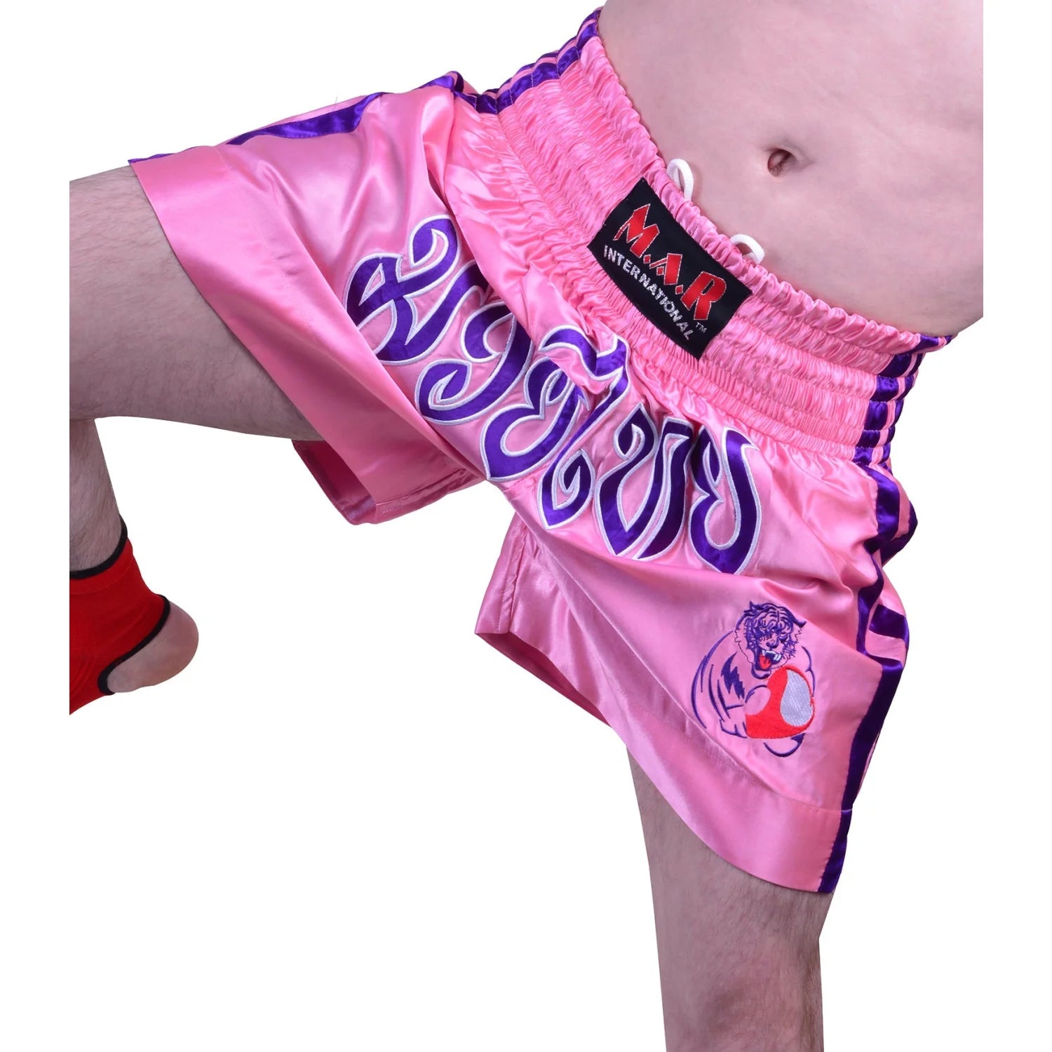 MAR-091G | Pink Kickboxing & Thai Boxing Shorts - Shorts