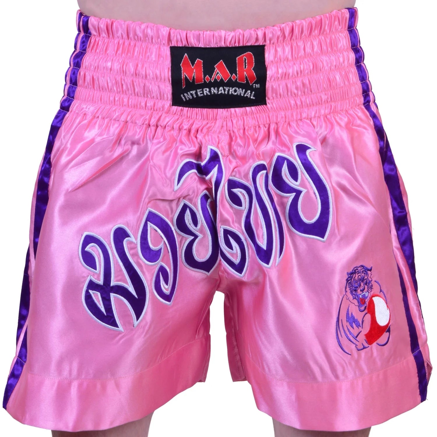 MAR-091G | Pink Kickboxing & Thai Boxing Shorts - Shorts