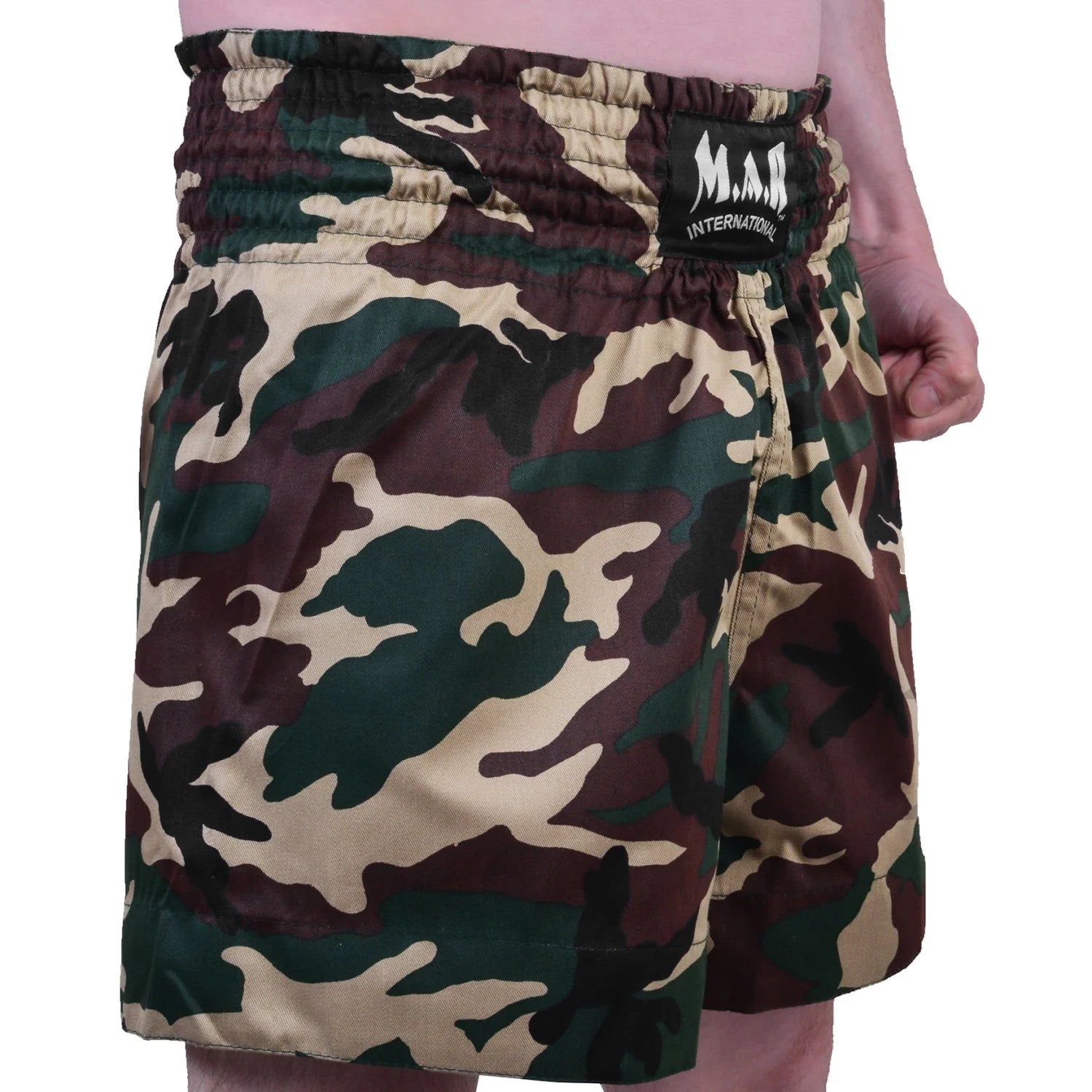 MAR-091I | Camo Kickboxing & Thai Boxing Shorts - Shorts