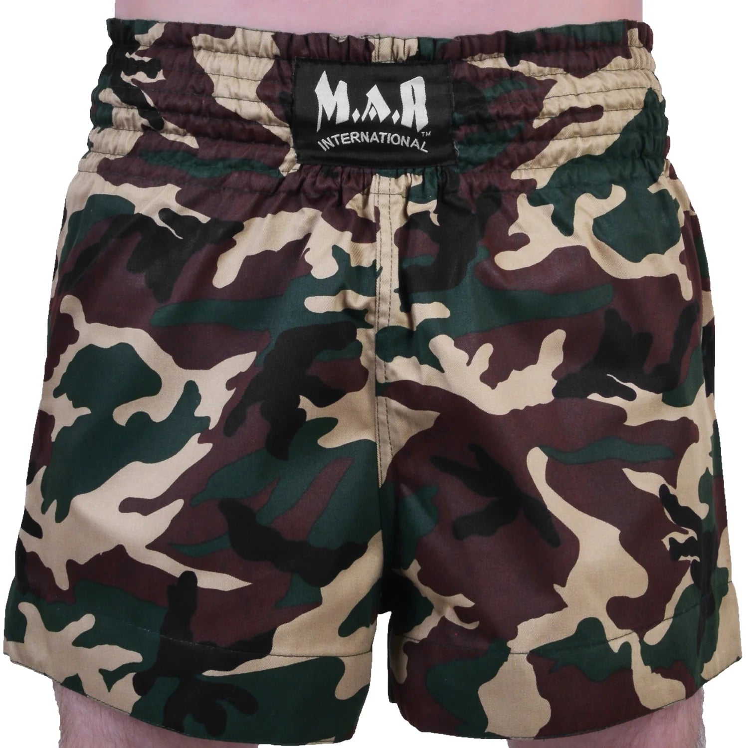 MAR-091I | Camo Kickboxing & Thai Boxing Shorts - Shorts