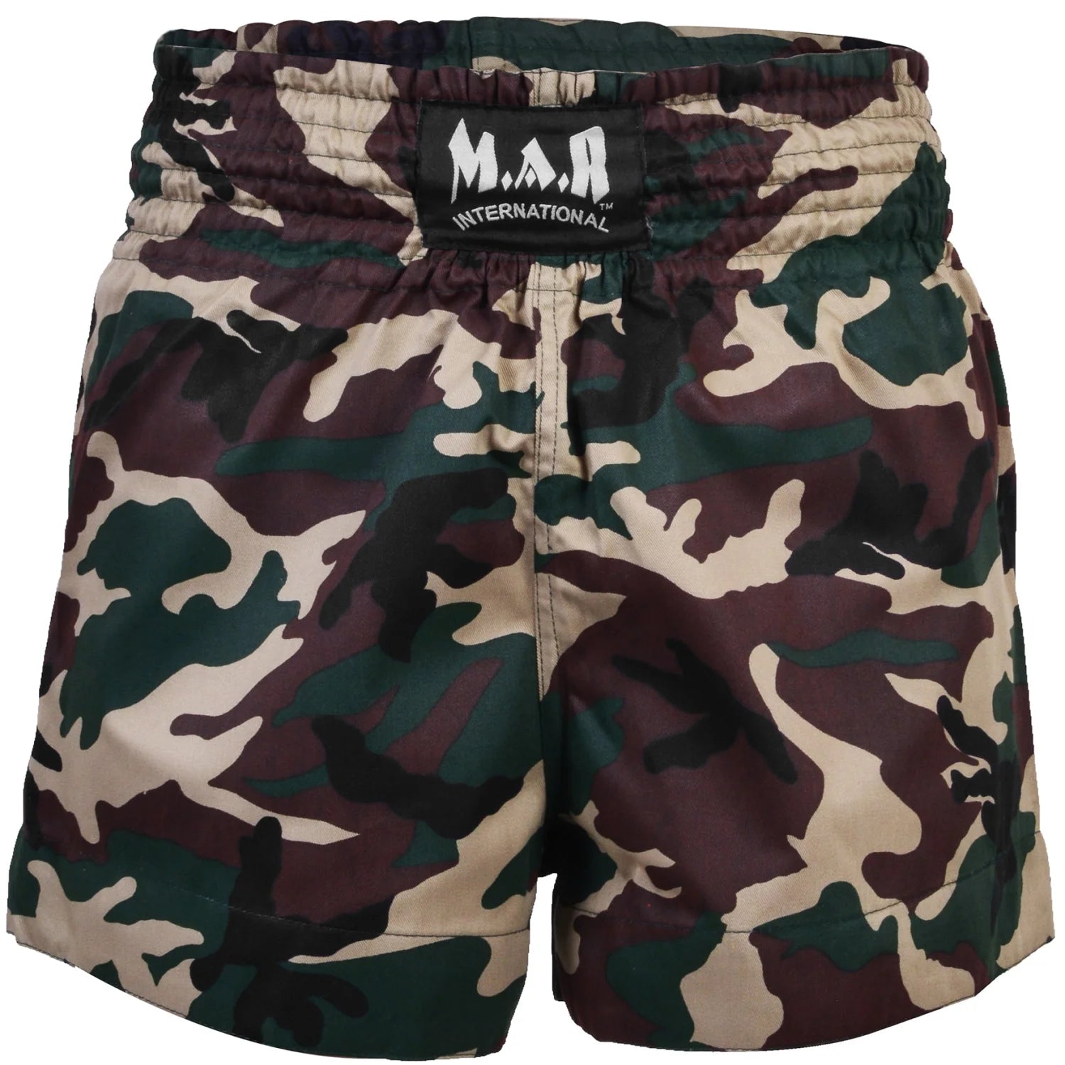 MAR-091I | Camo Kickboxing & Thai Boxing Shorts - Shorts