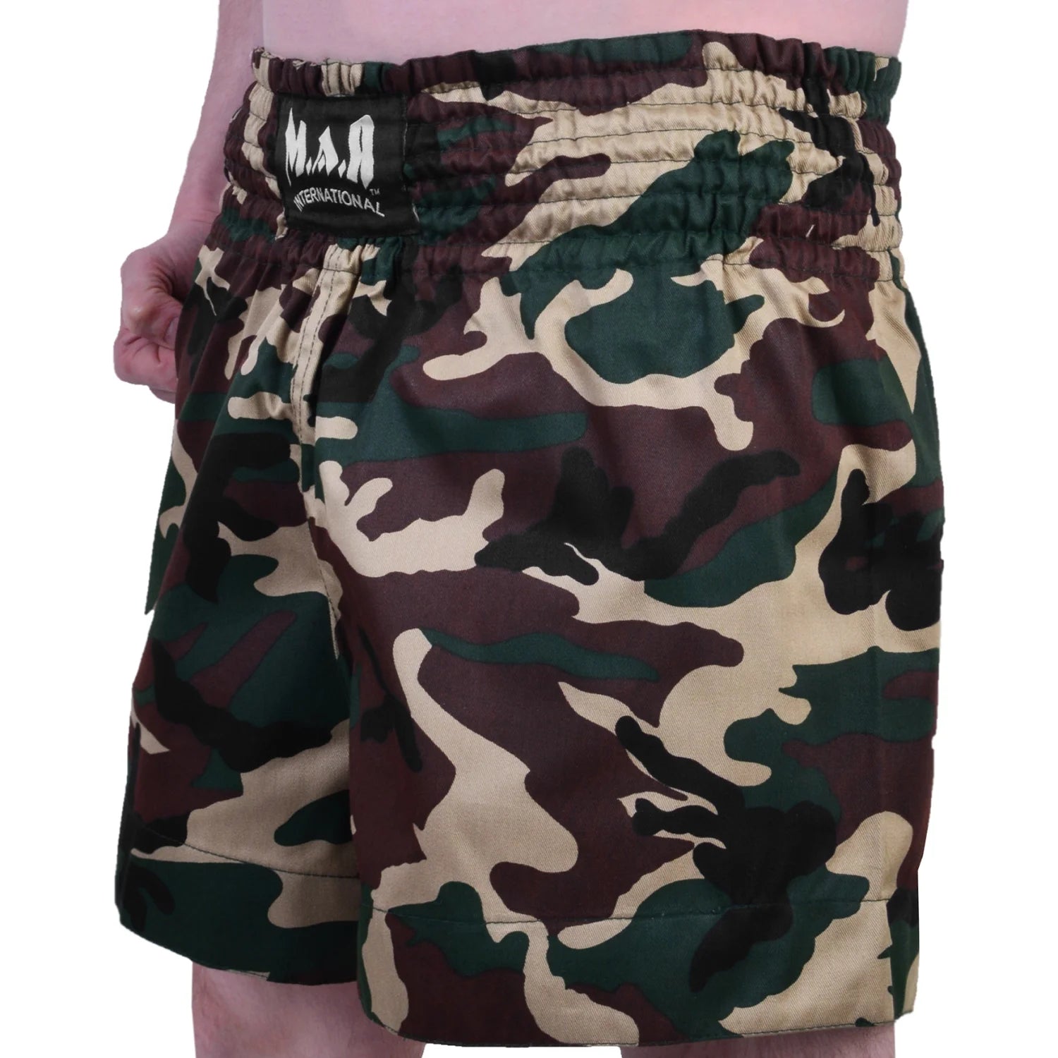 MAR-091I | Camo Kickboxing & Thai Boxing Shorts - Shorts
