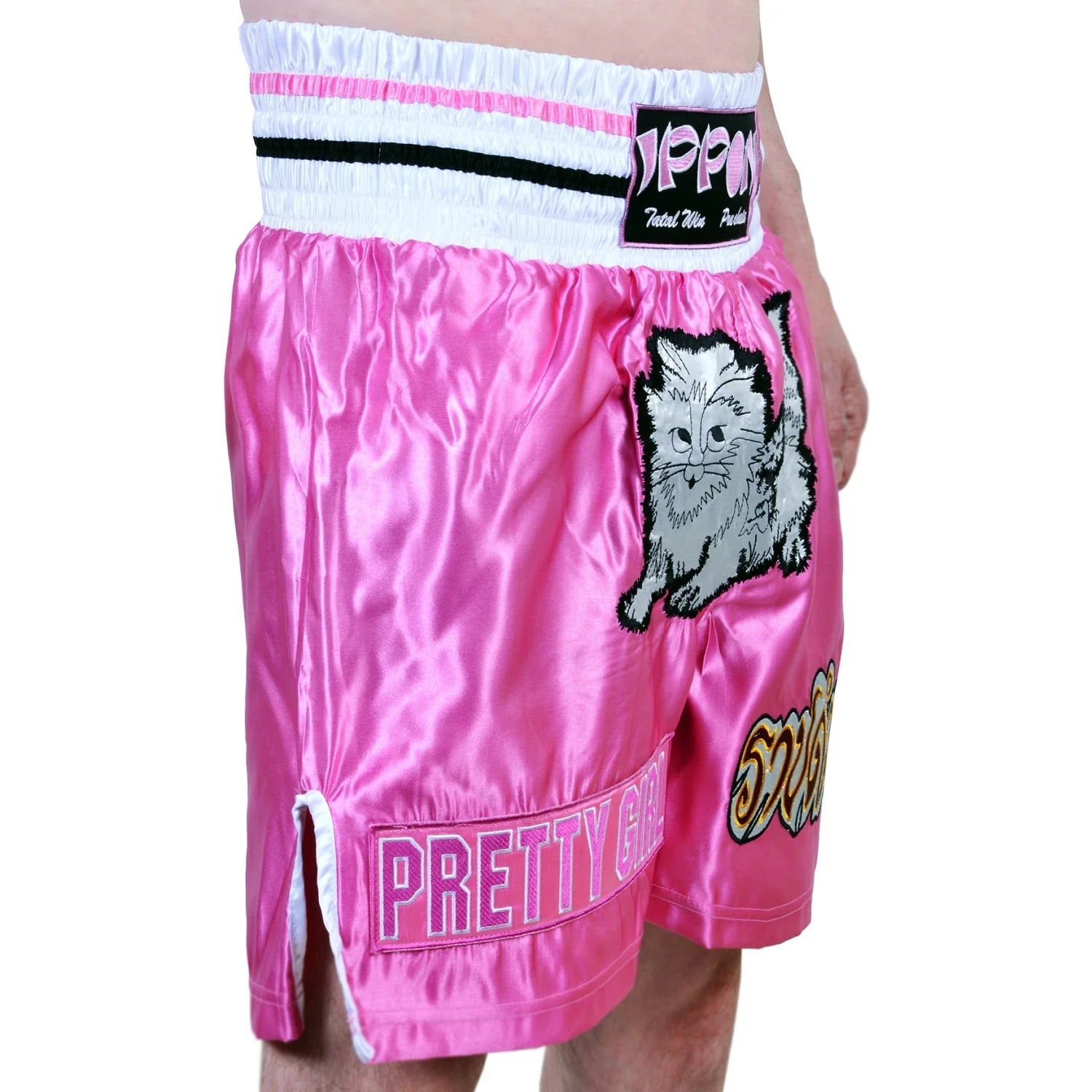 MAR-095A | Pink Kickboxing & K1 Shorts - Shorts