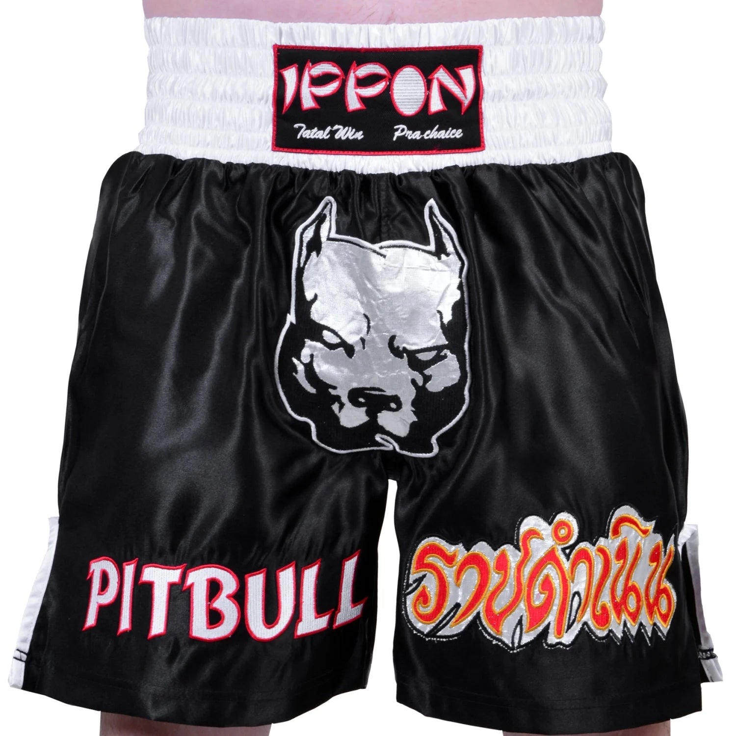 MAR-095C | Black Kickboxing & K1 Shorts - Shorts