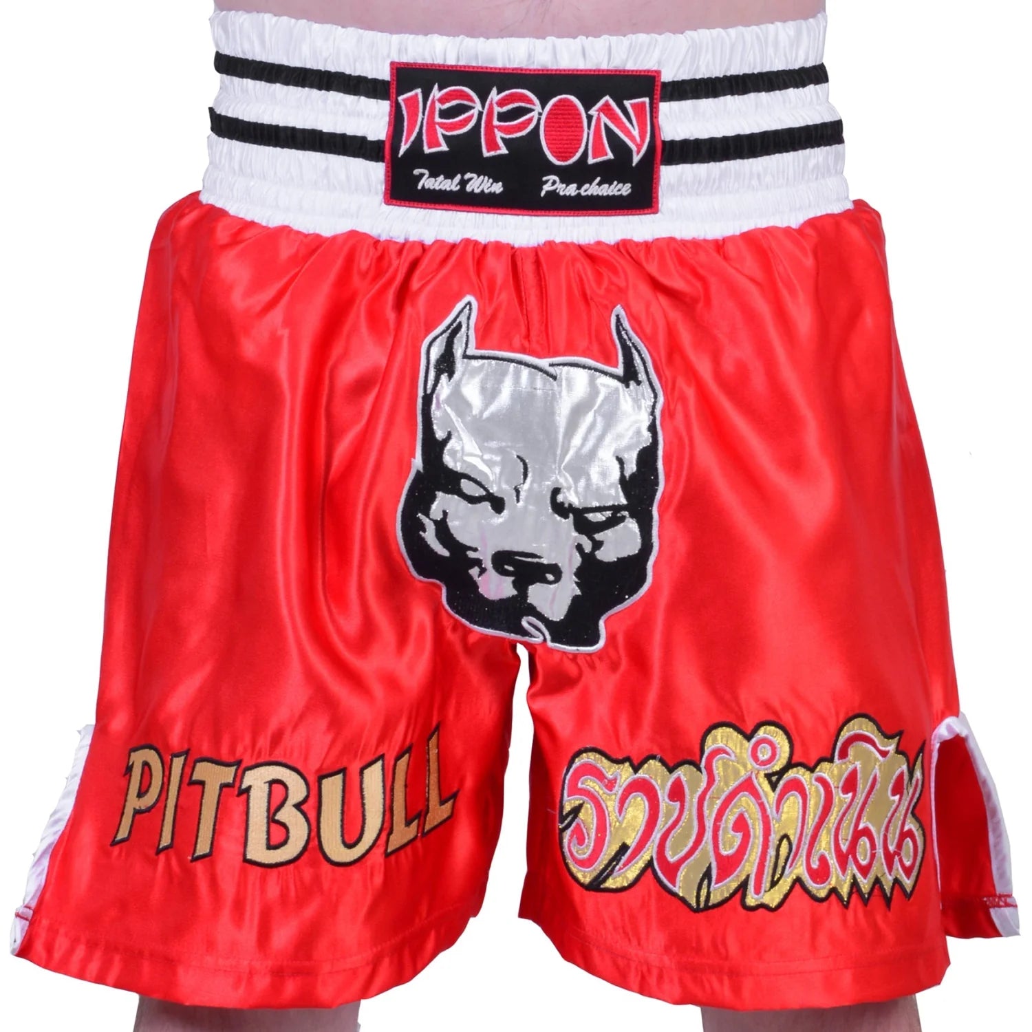 MAR-095D | Red Kickboxing & K1 Shorts - Shorts