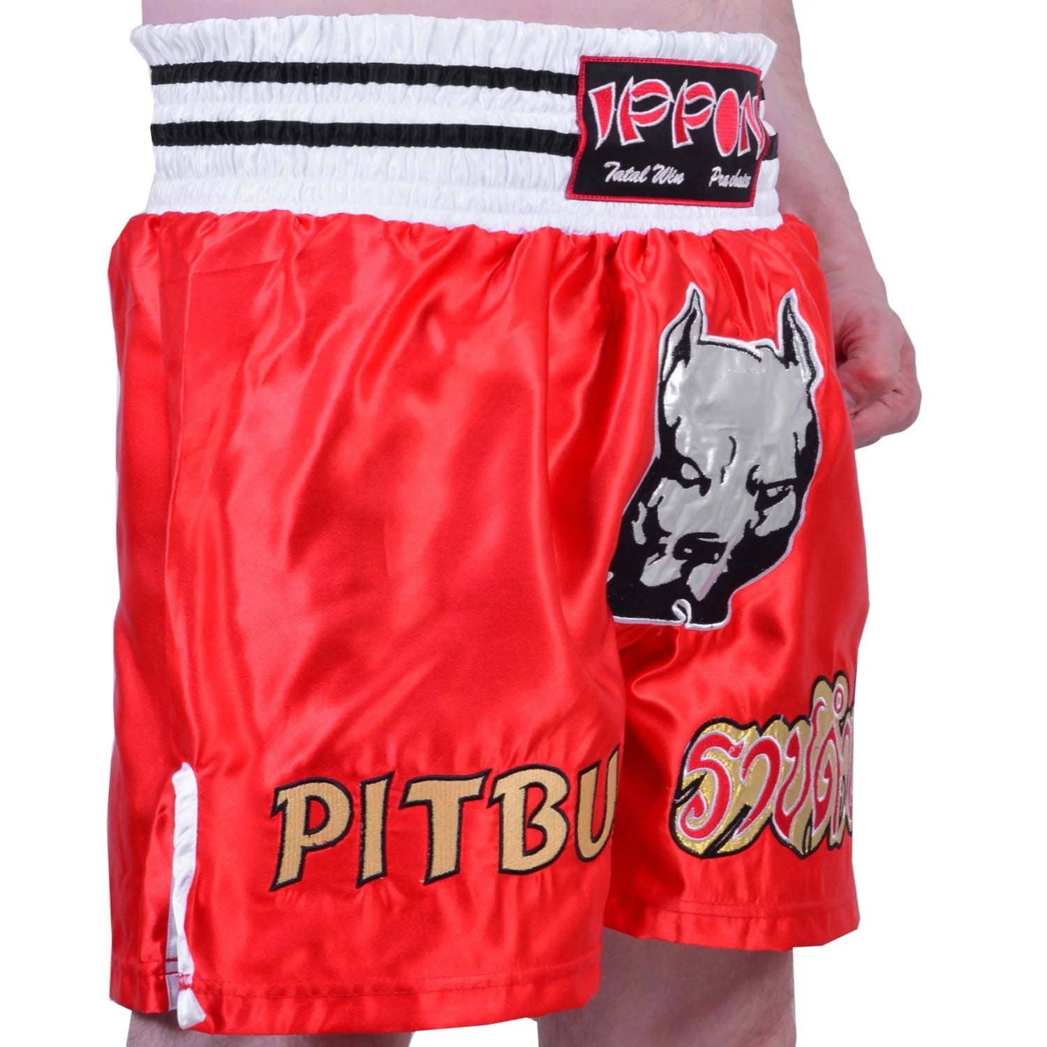 MAR-095D | Red Kickboxing & K1 Shorts - Shorts