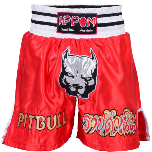 MAR-095D | Red Kickboxing & K1 Shorts - Shorts