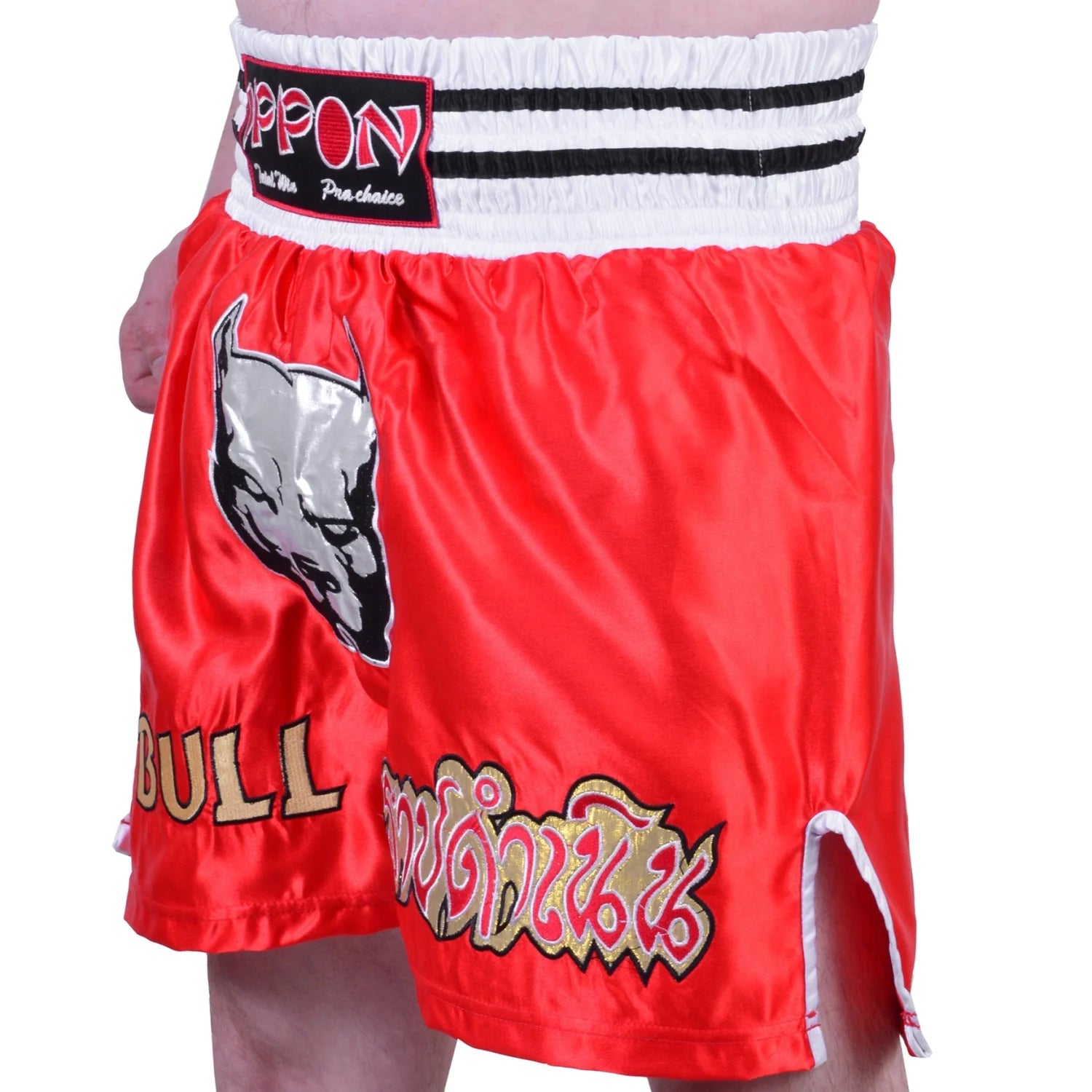 MAR-095D | Red Kickboxing & K1 Shorts - Shorts