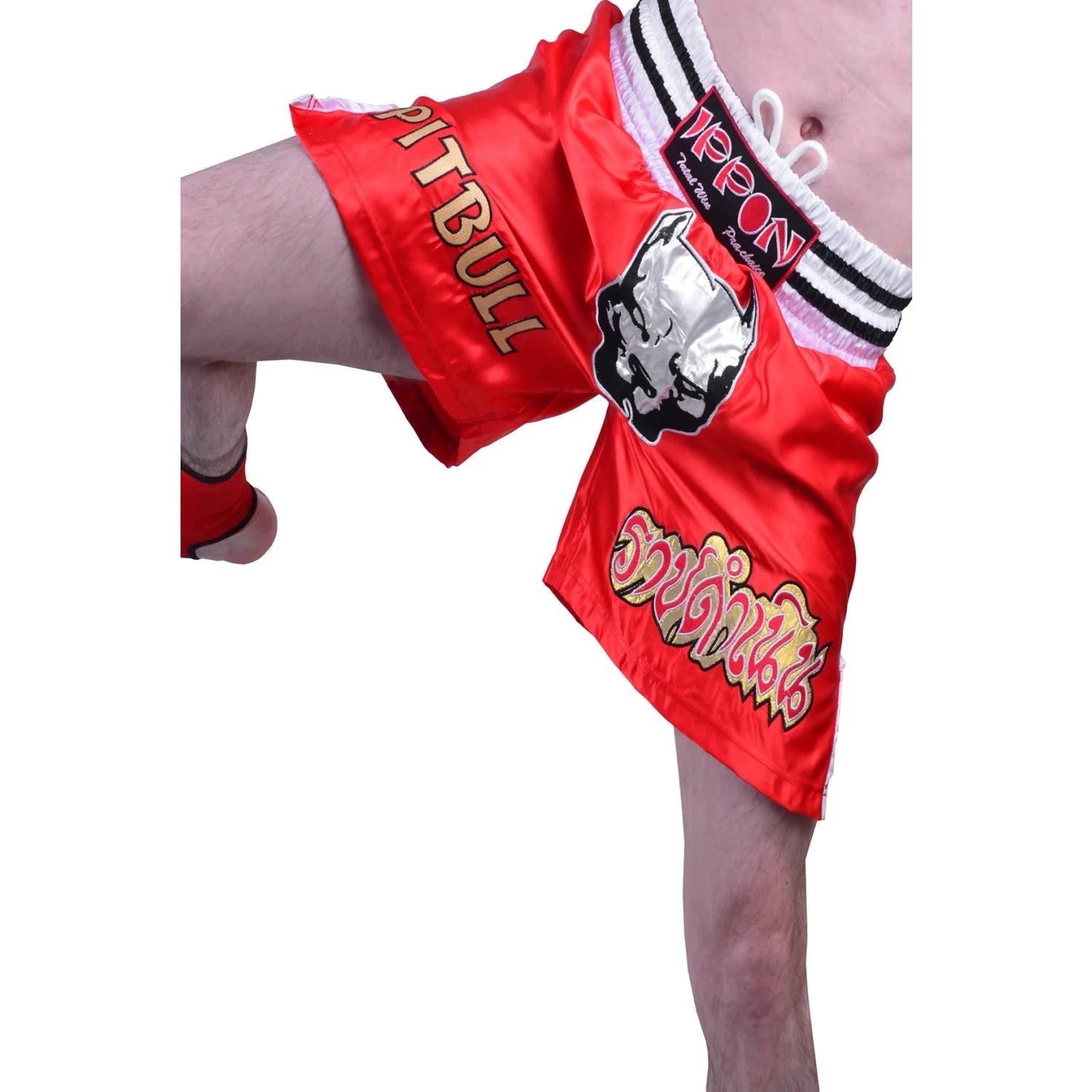 MAR-095D | Red Kickboxing & K1 Shorts - Shorts
