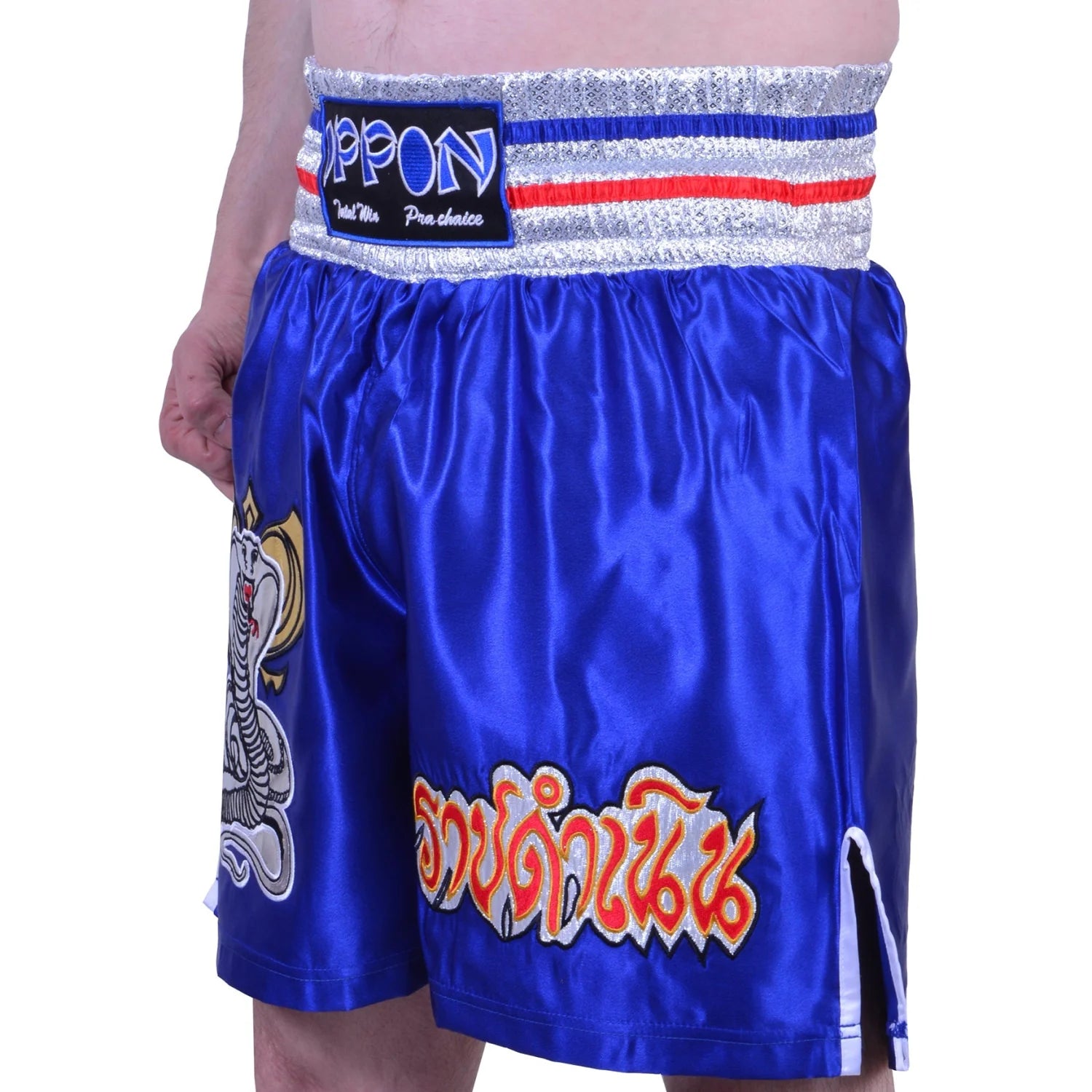 MAR-095E | Blue Kickboxing & K1 Shorts - Shorts