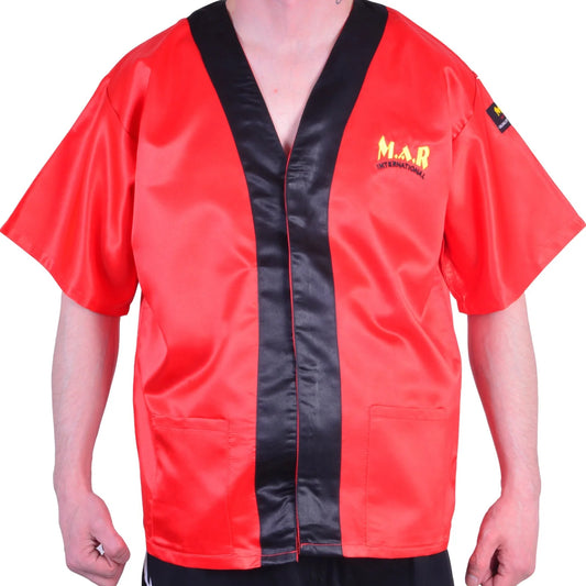 MAR-099A | Red Boxing Cornerman’s Jacket - Robes