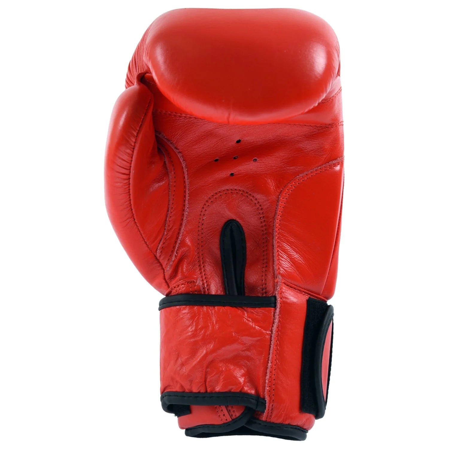 MAR-107B | Red Genuine Cowhide Leather Boxing/Kickboxing Gloves - Gloves