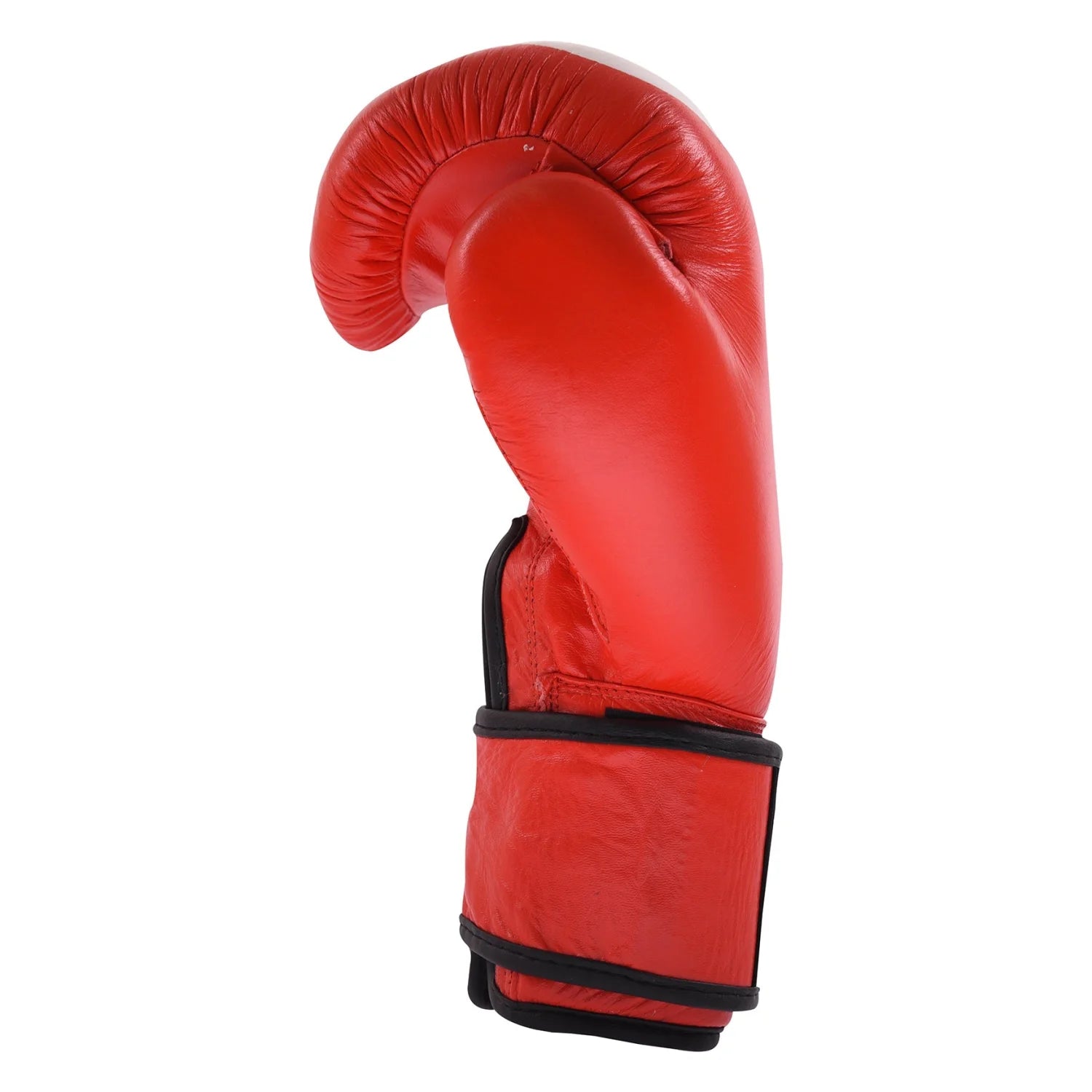 MAR-107B | Red Genuine Cowhide Leather Boxing/Kickboxing Gloves - Gloves