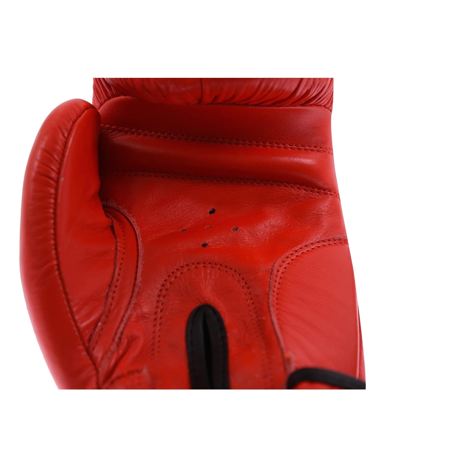 MAR-107B | Red Genuine Cowhide Leather Boxing/Kickboxing Gloves - Gloves
