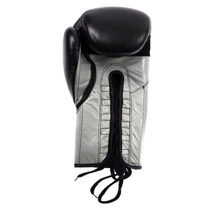 MAR-108B | Black Genuine Cowhide Leather Boxing Gloves/Kickboxing - Gloves