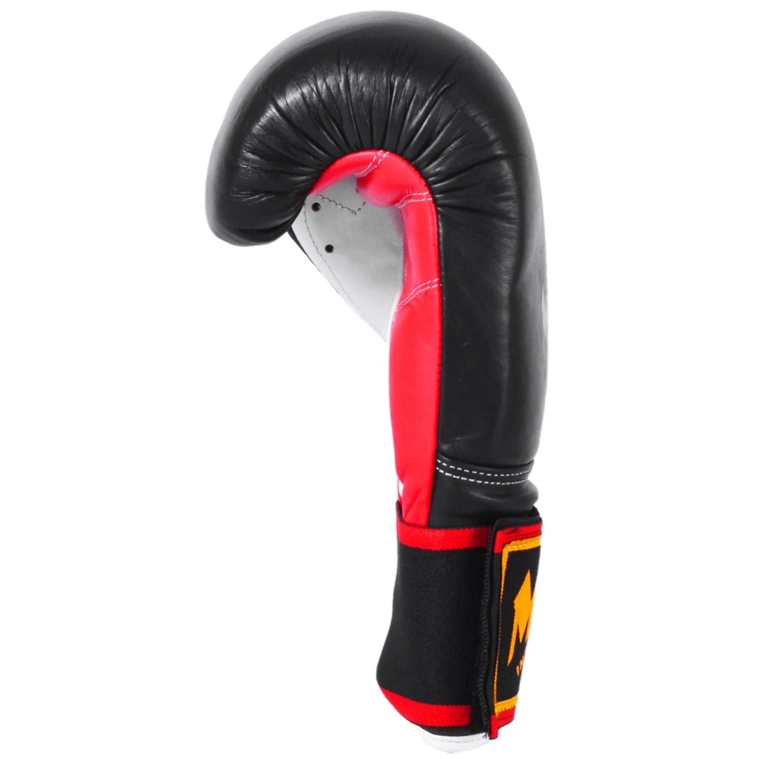 MAR-110 | Red & Black Genuine Cowhide Boxing Leather - Gloves