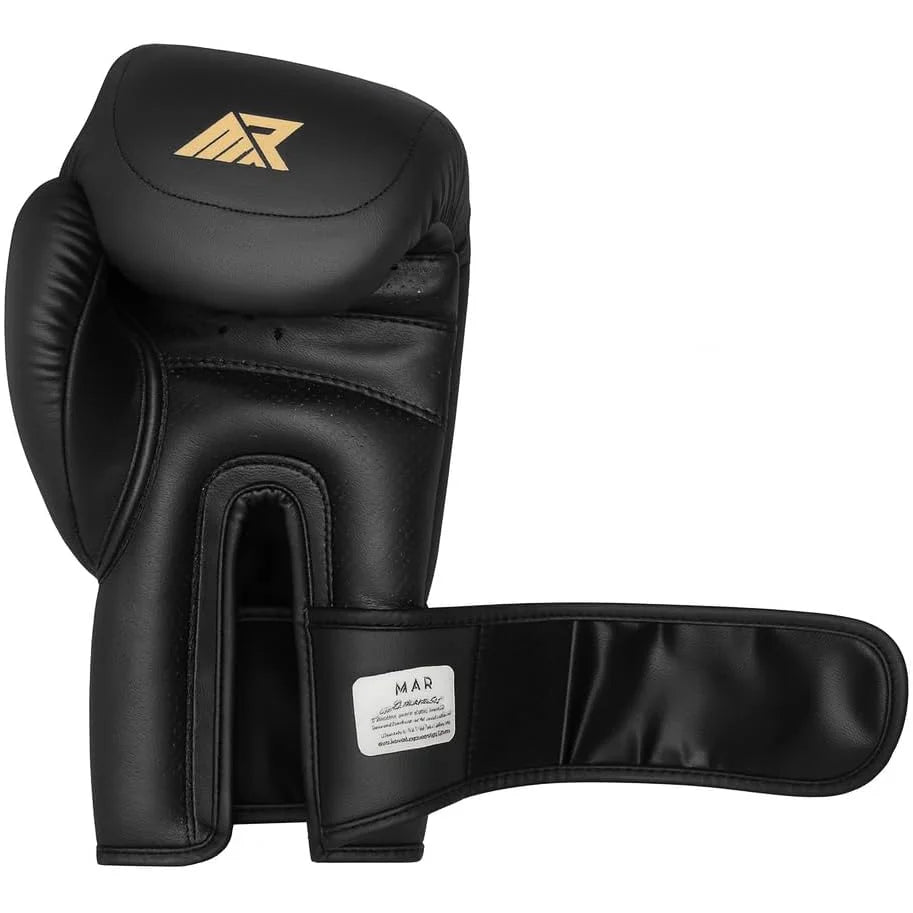 MAR-112D | Black Boxing & Kickboxing Gloves - Gloves