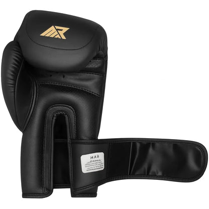 MAR-112D | Black Boxing & Kickboxing Gloves - Gloves