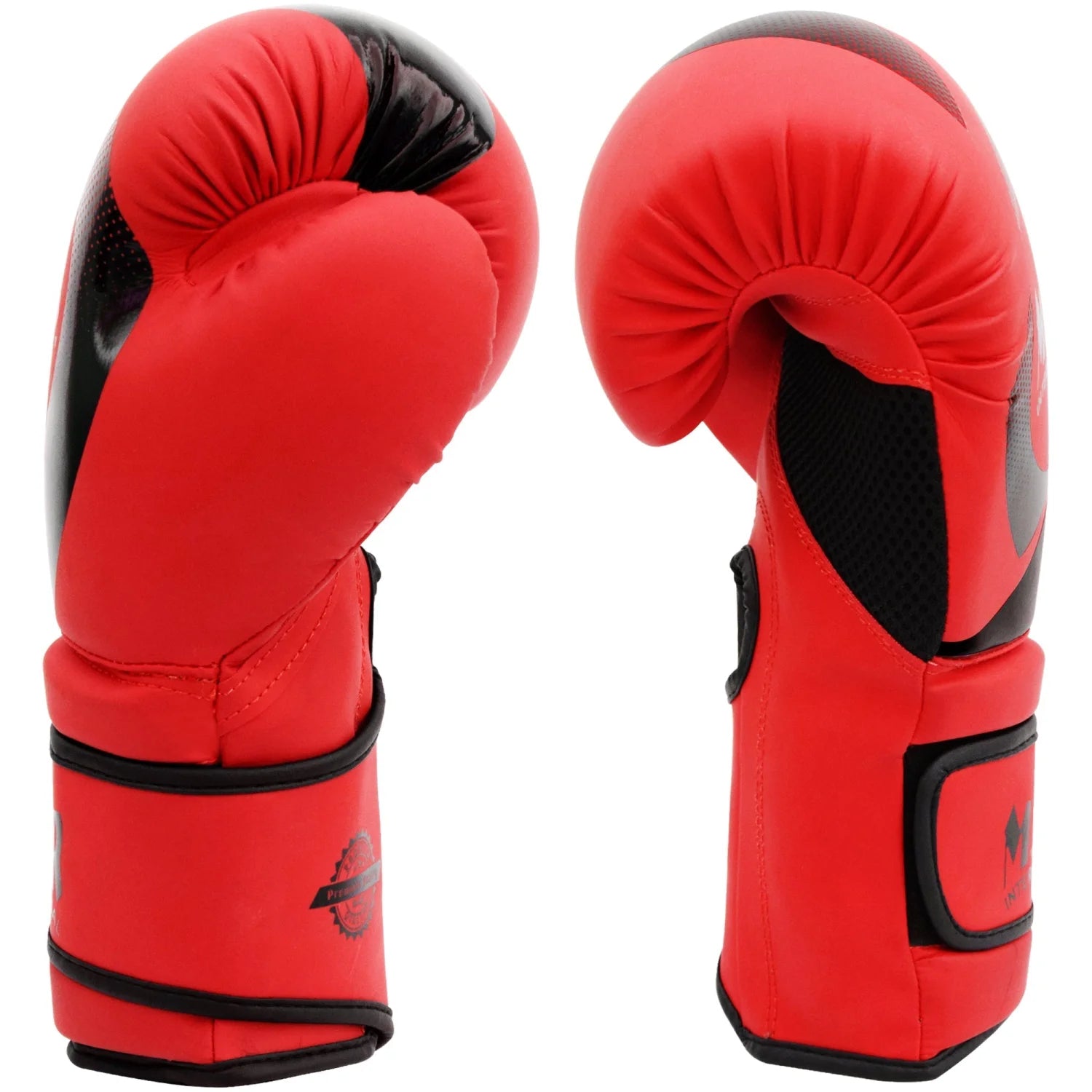 MAR-113C | Red Boxing & Kickboxing Competition Gloves - Gloves