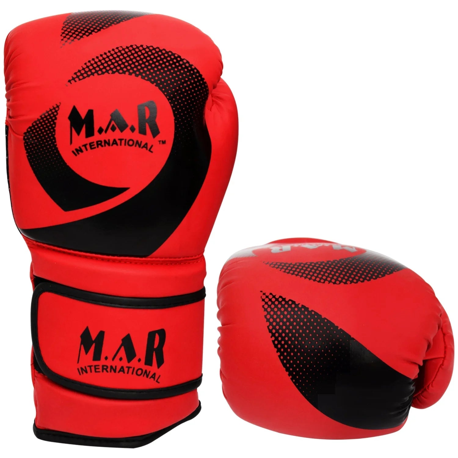 MAR-113C | Red Boxing & Kickboxing Competition Gloves - Gloves