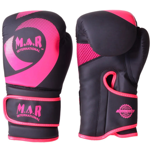 MAR-113G | Pink Boxing & Kickboxing Competition Gloves - Gloves